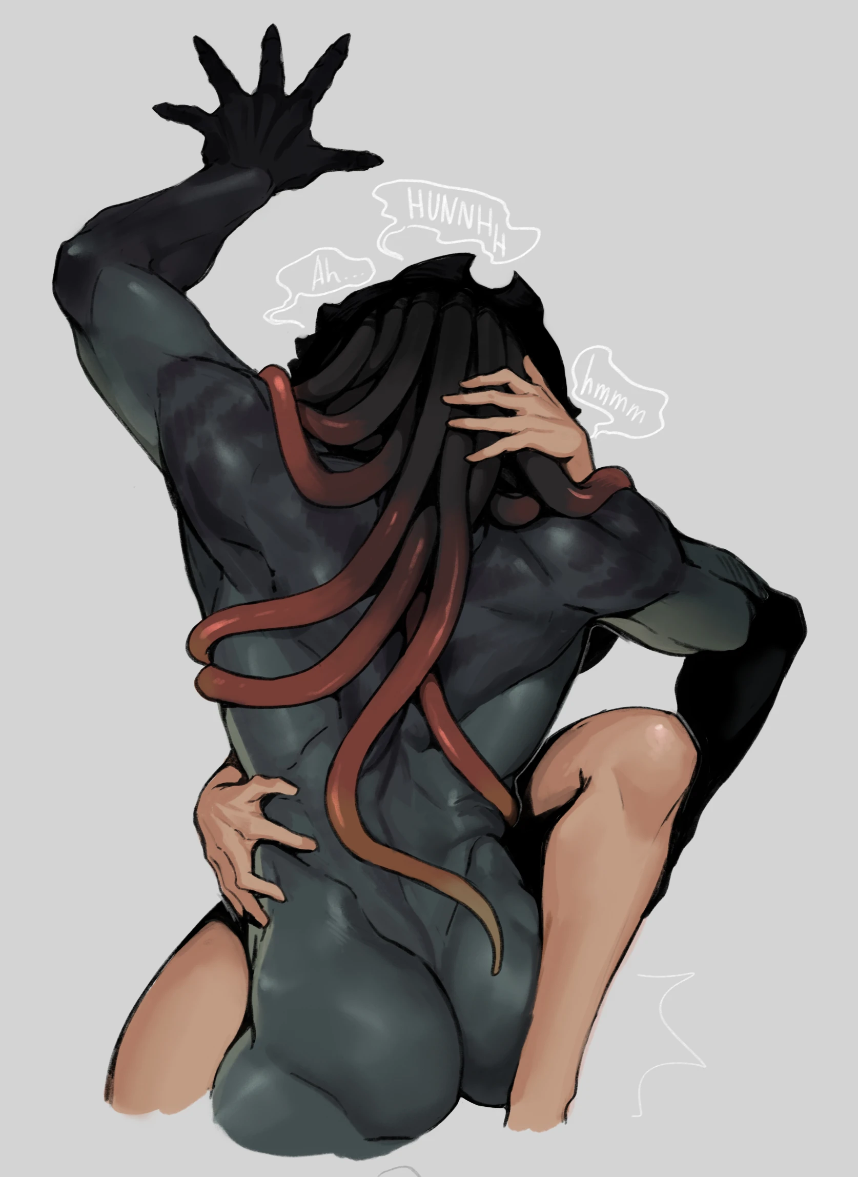 Luo & 'Freckles' (Yautja OC & "Ooman") porn comic picture 24