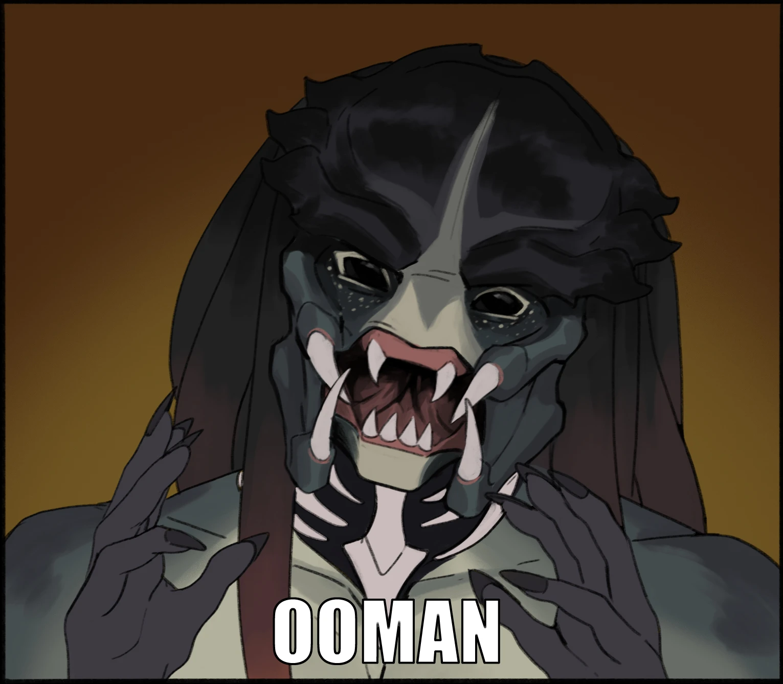 Luo & 'Freckles' (Yautja OC & "Ooman") porn comic picture 25