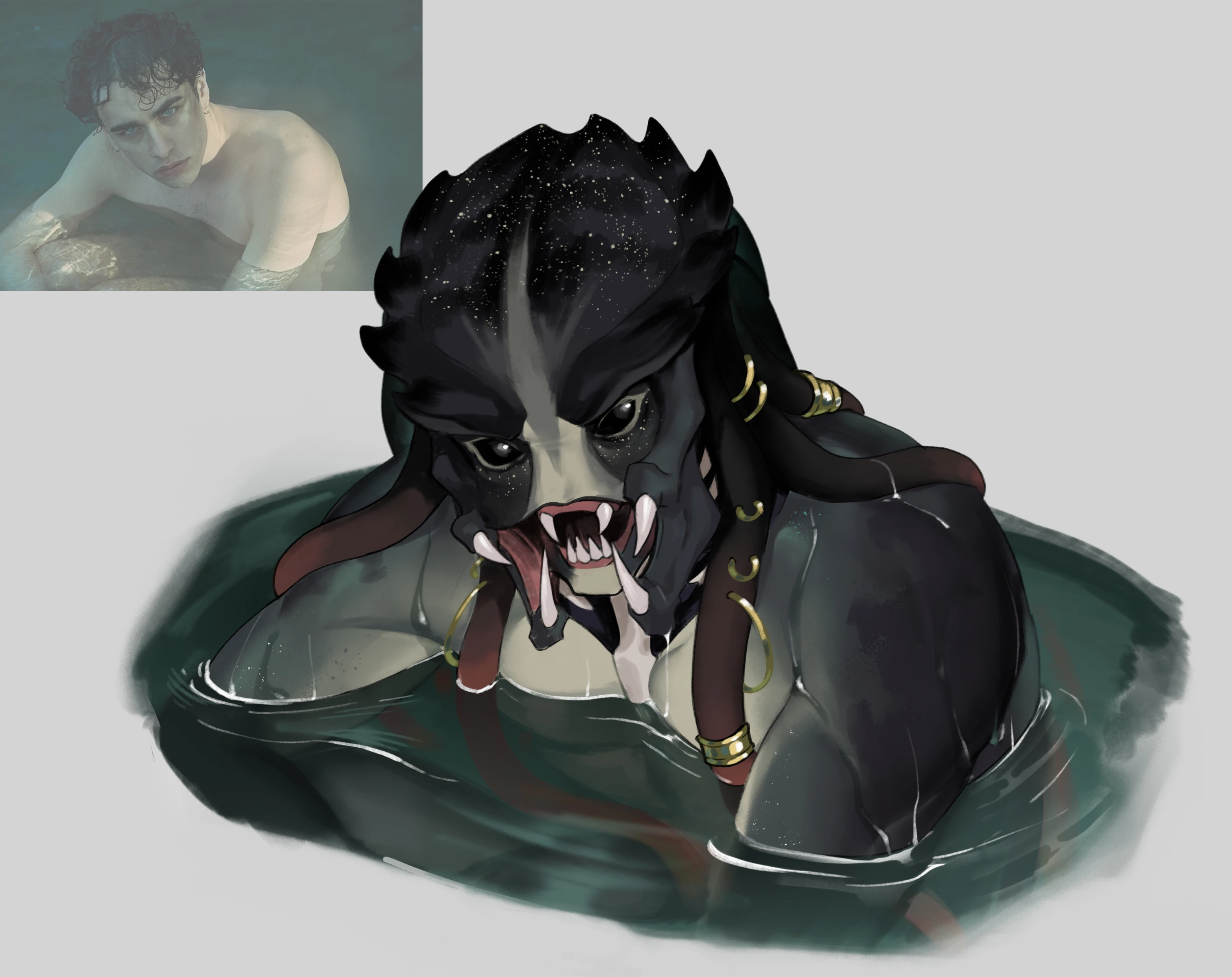 Luo & 'Freckles' (Yautja OC & "Ooman") porn comic picture 3