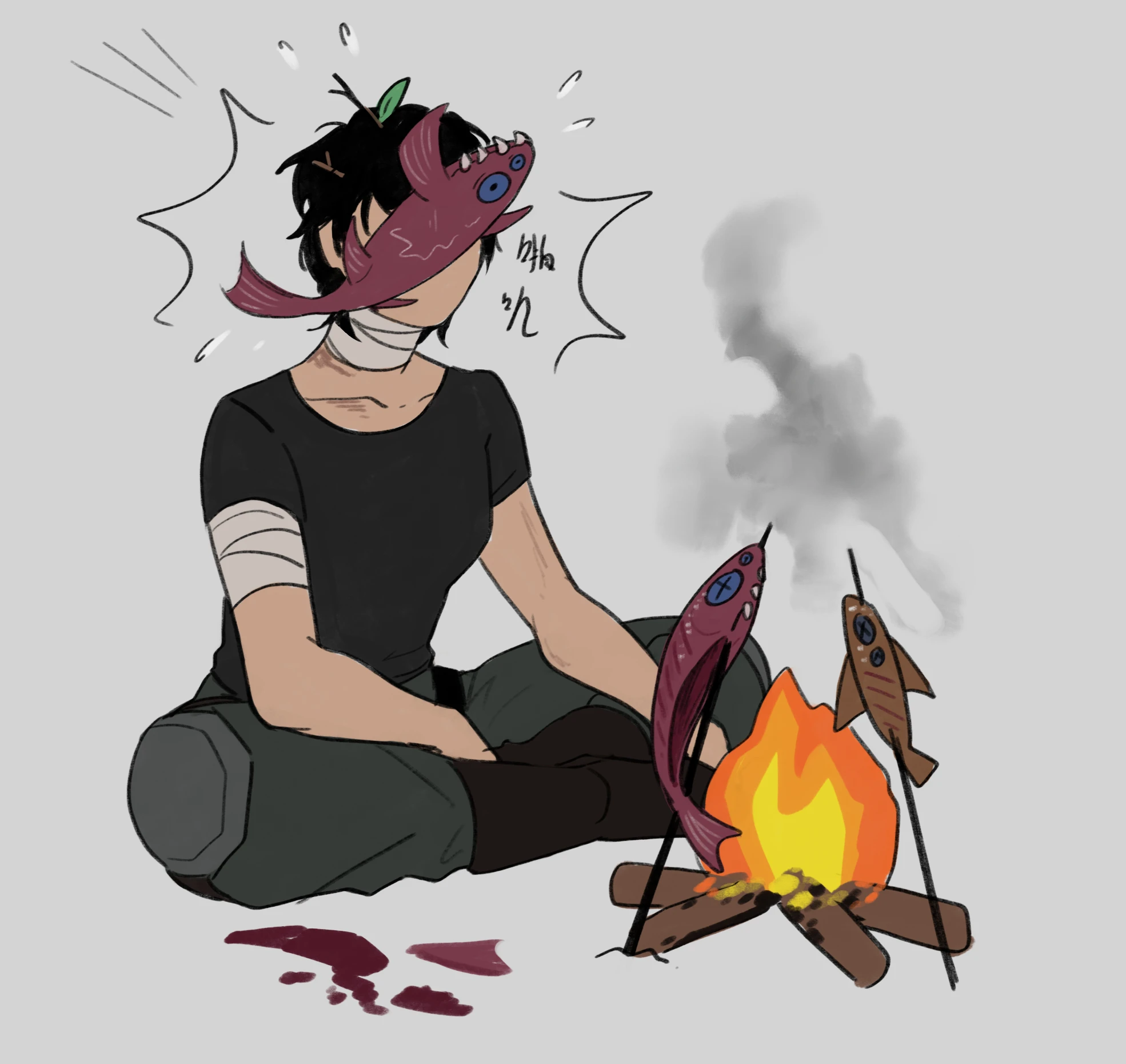 Luo & 'Freckles' (Yautja OC & "Ooman") porn comic picture 8