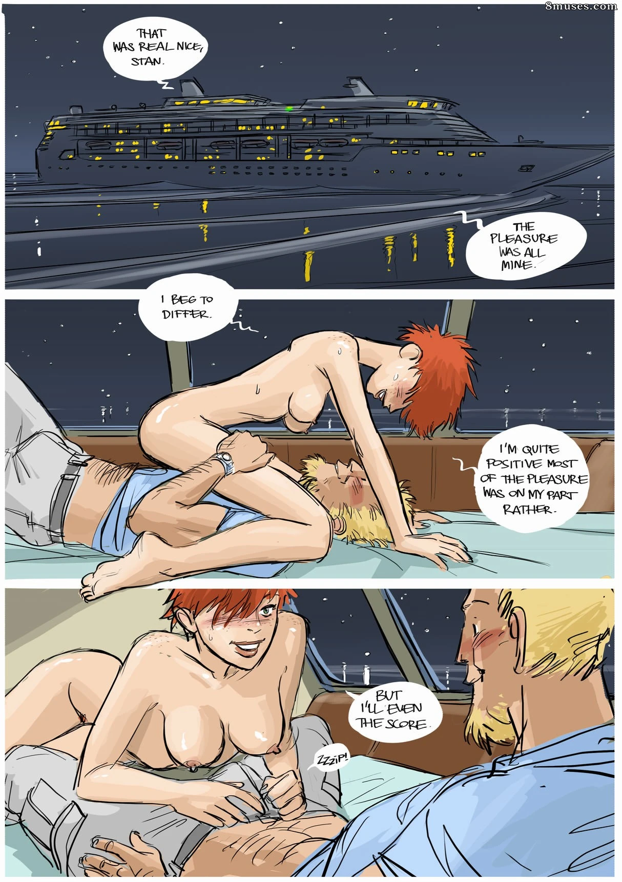 Lust Boat porn comic picture 27