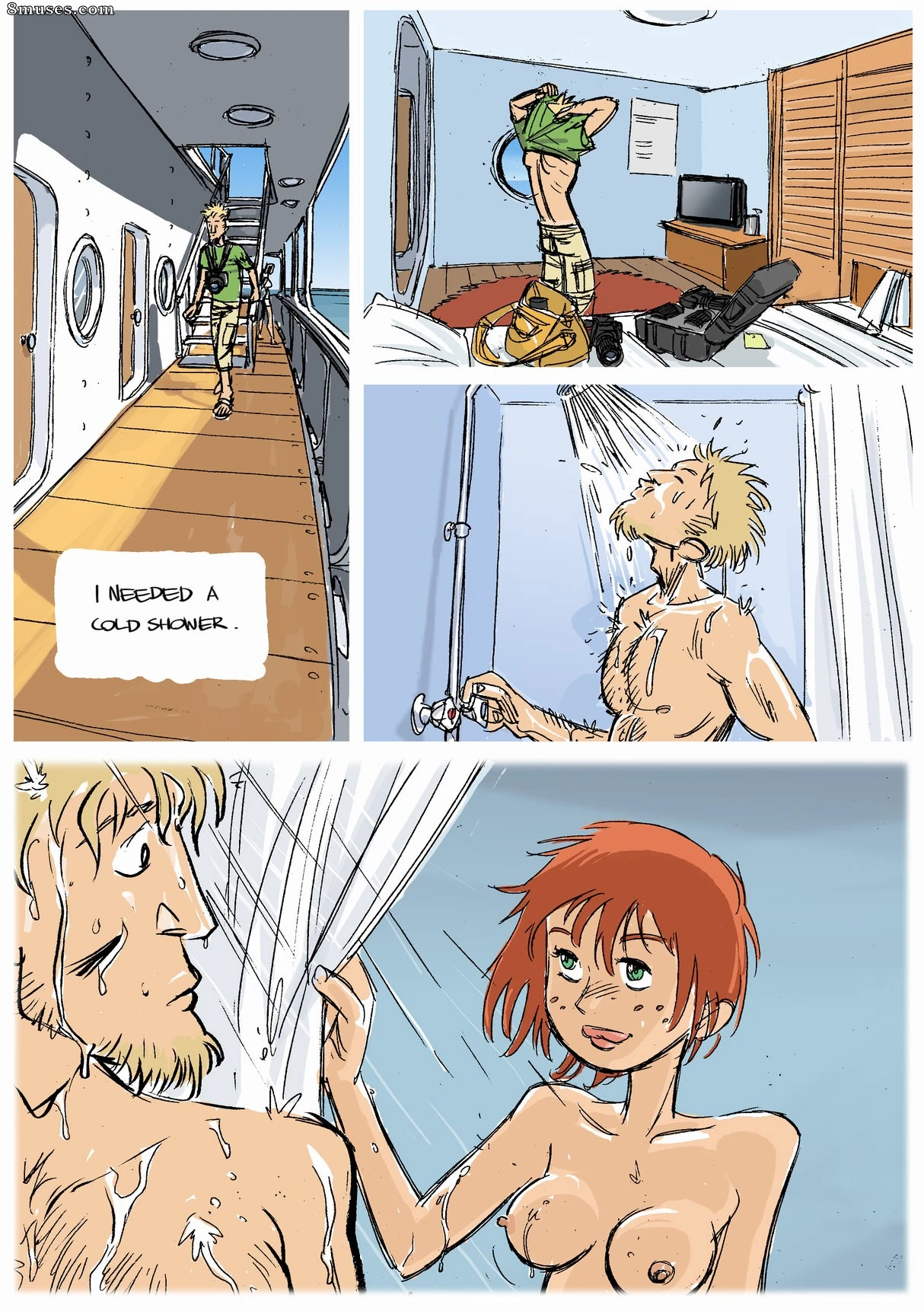 Lust Boat porn comic picture 7