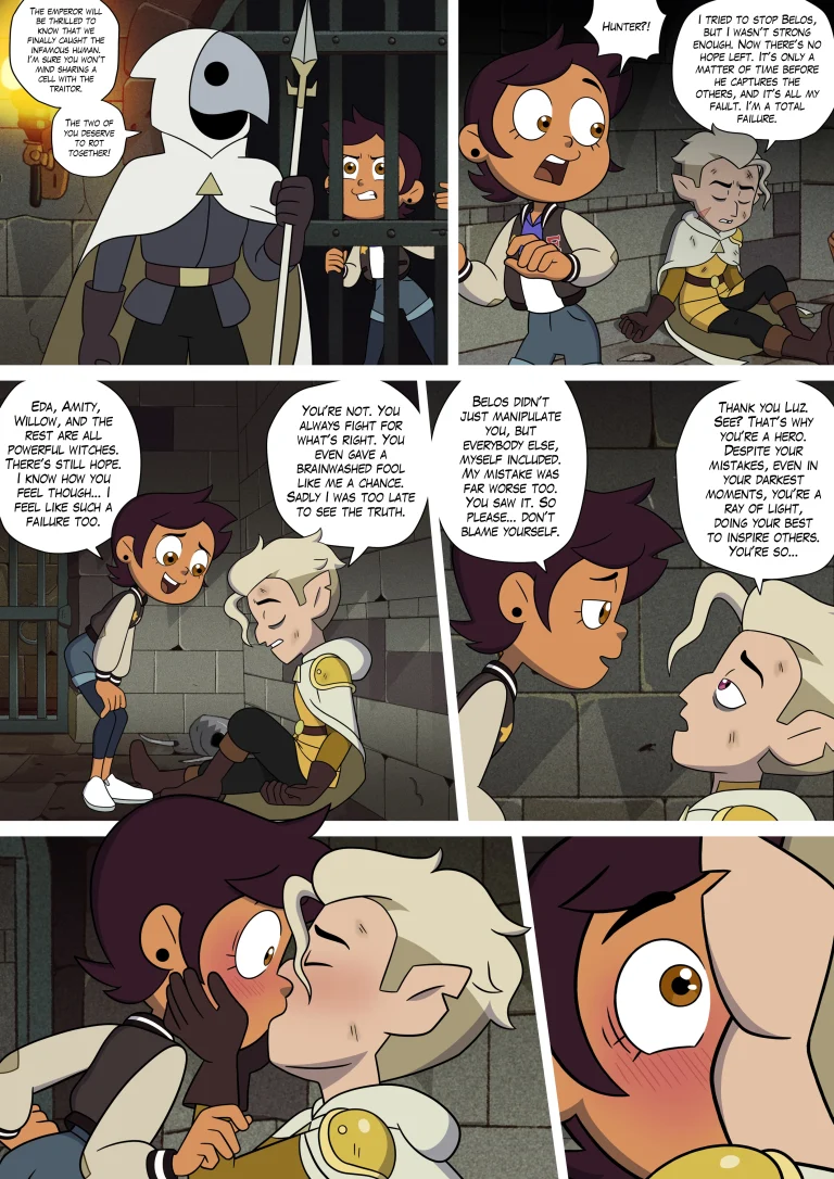 Luz x Hunter porn comic picture 1