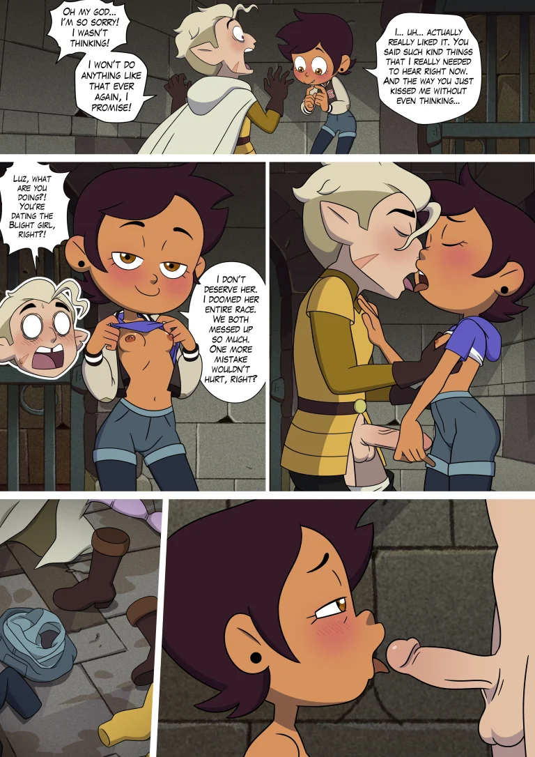 Luz x Hunter porn comic picture 2