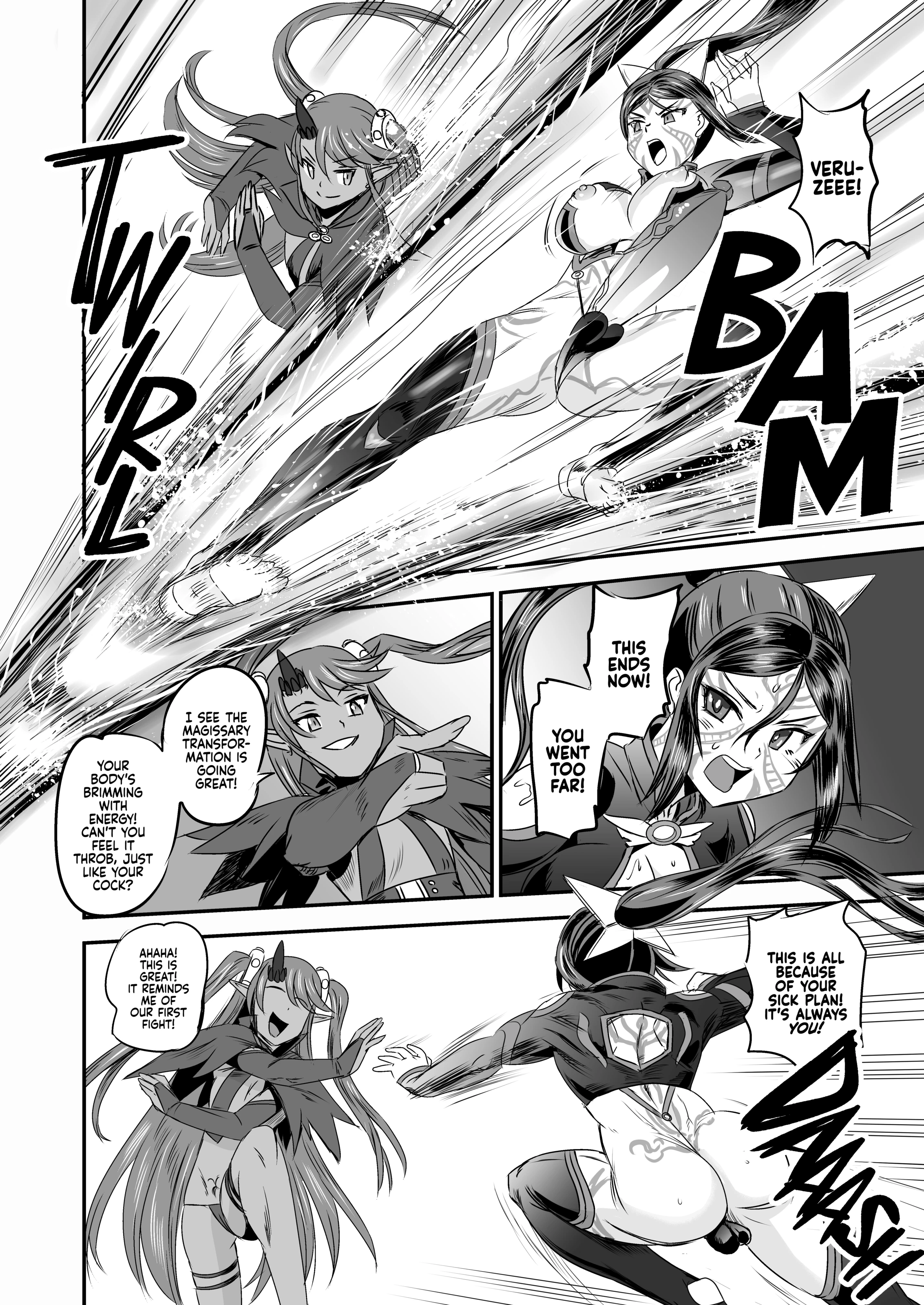 Magical Girl Semen Training System - Episode 7 porn comic picture 15