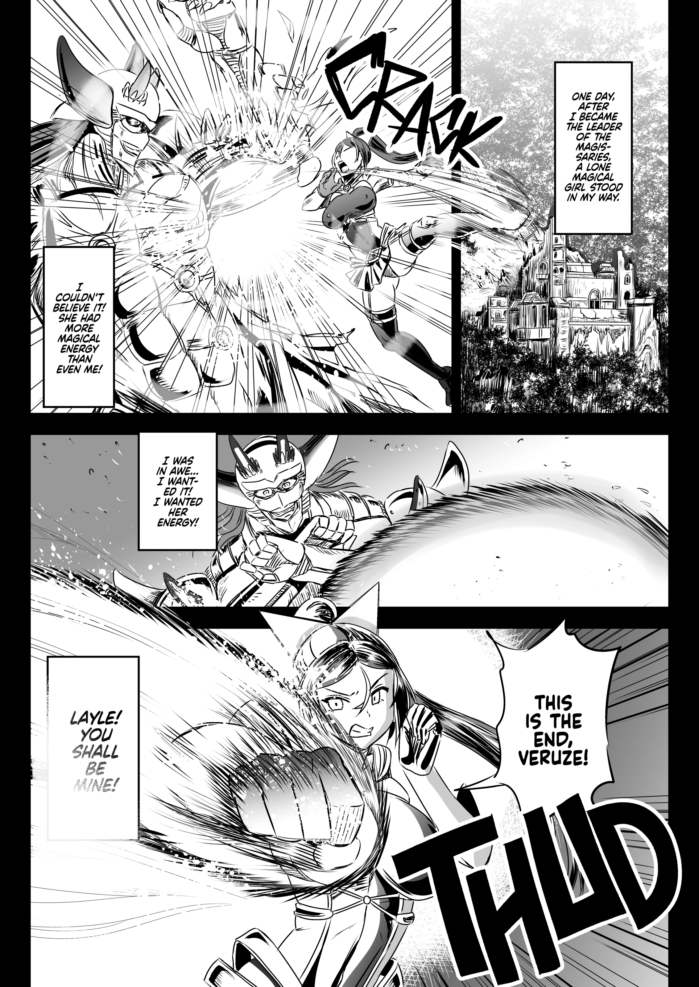 Magical Girl Semen Training System - Episode 7 porn comic picture 4