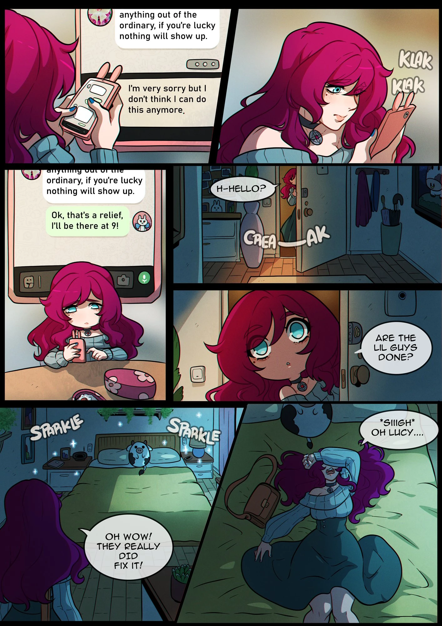 Magical Miss Lucy 2 porn comic picture 18