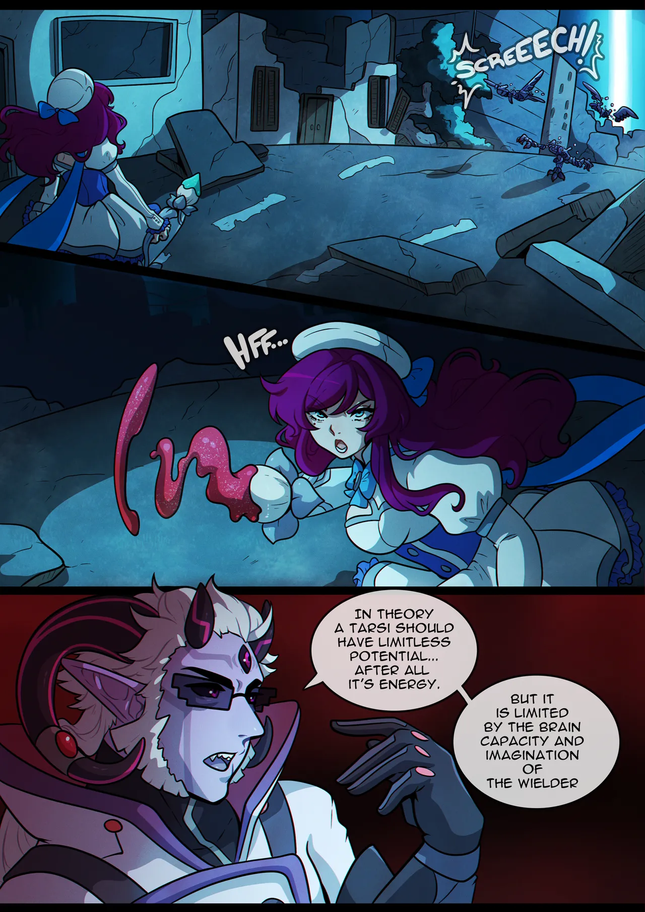 Magical Miss Lucy 3 porn comic picture 9
