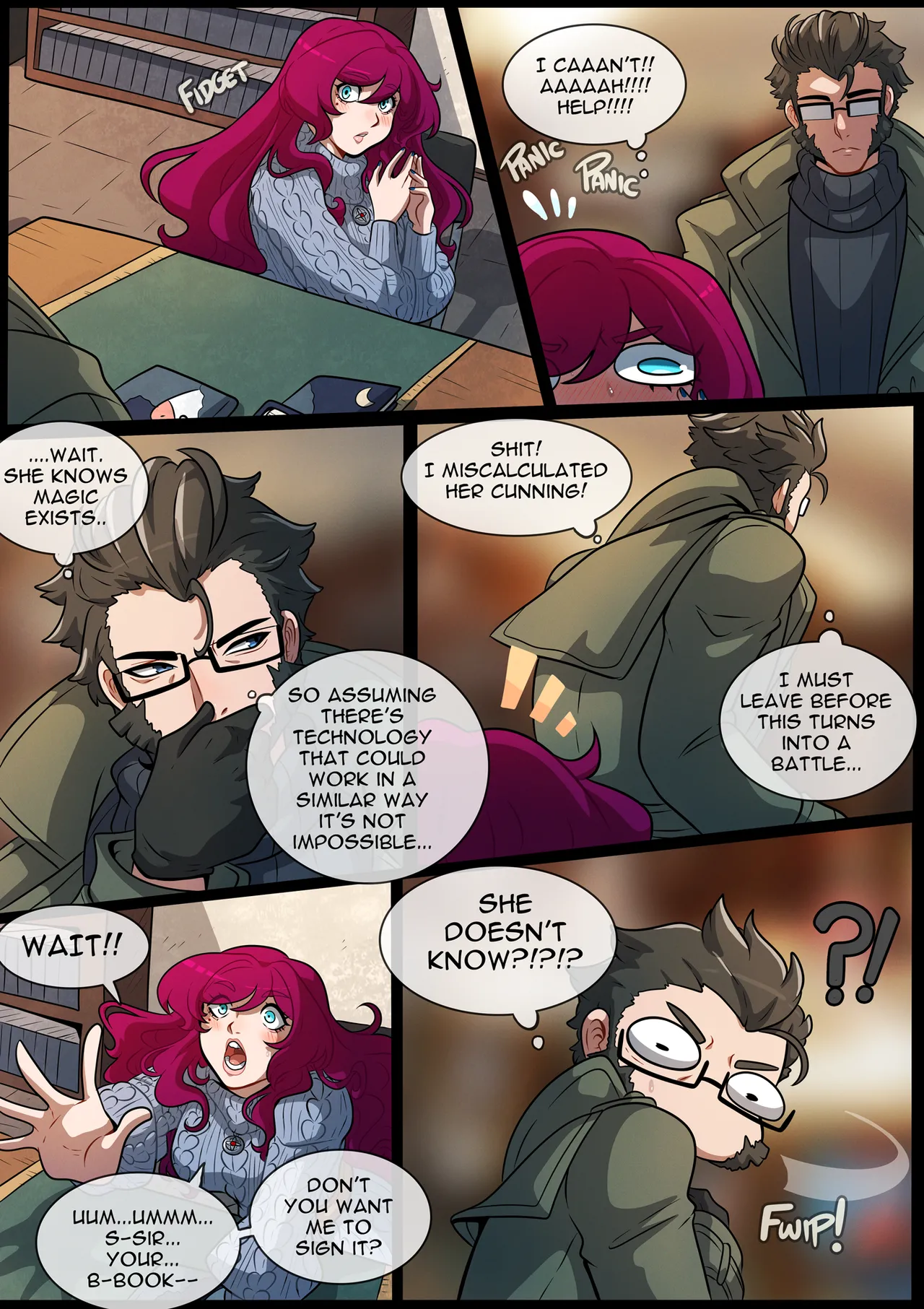 Magical Miss Lucy 4 porn comic picture 27