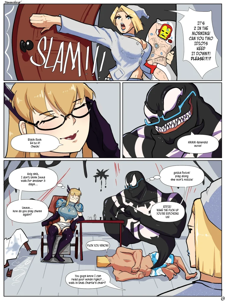 Magik_ The Symbiote Strikes Back! porn comic picture 24