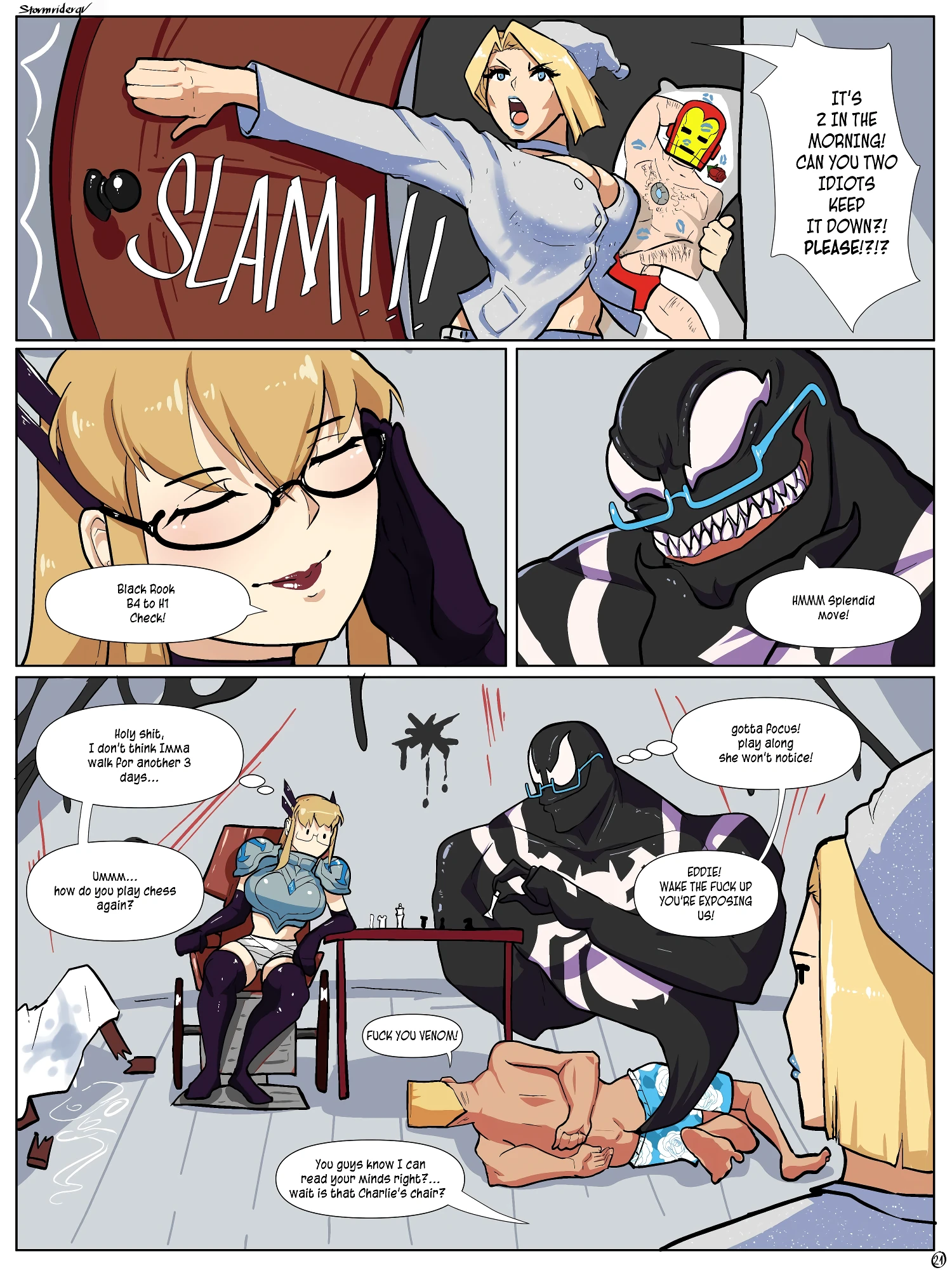 Magik_ The Symbiote Strikes Back! porn comic picture 24