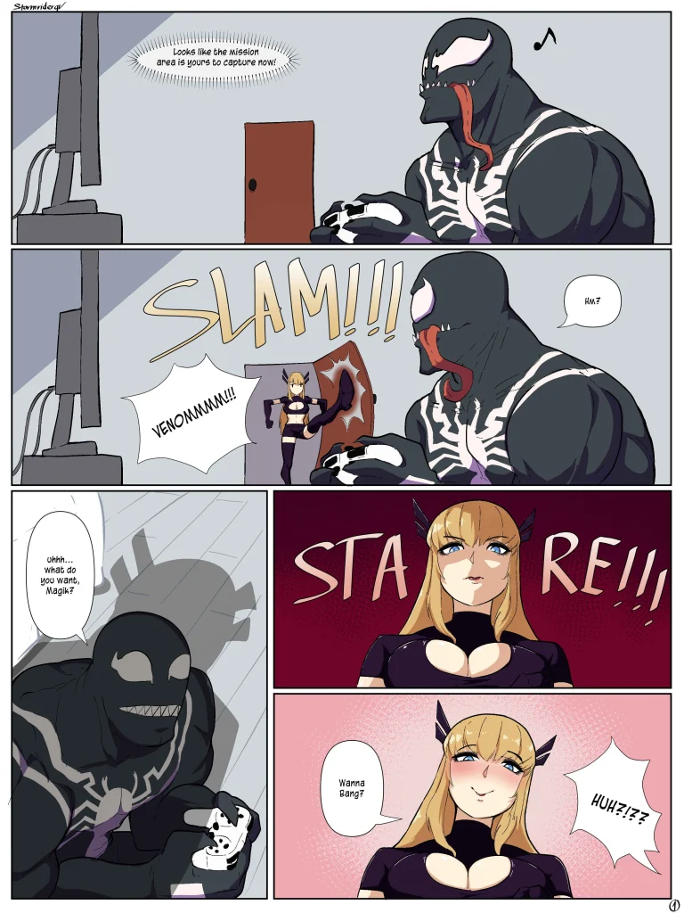 Magik_ The Symbiote Strikes Back! porn comic picture 4
