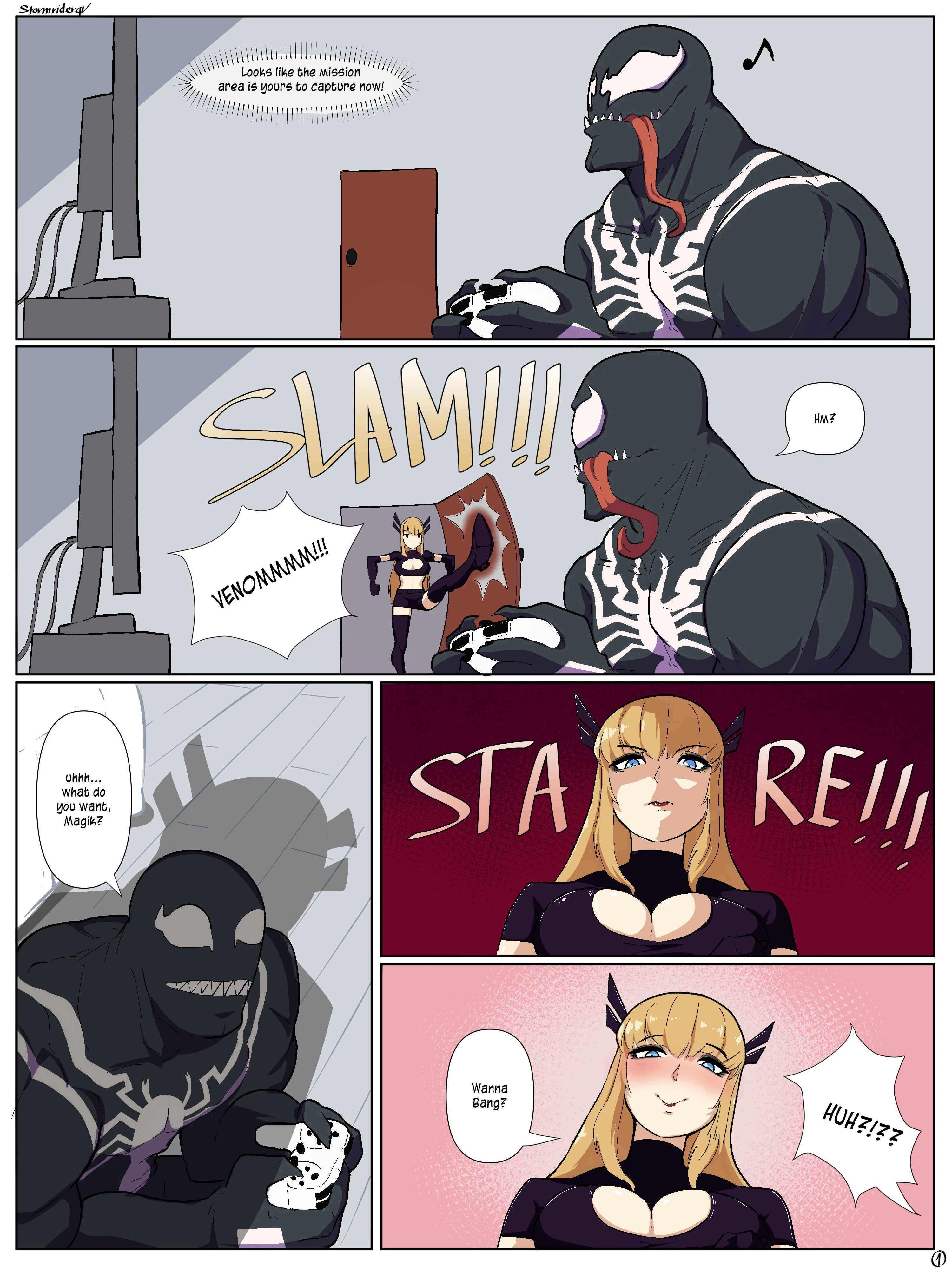 Magik_ The Symbiote Strikes Back! porn comic picture 4