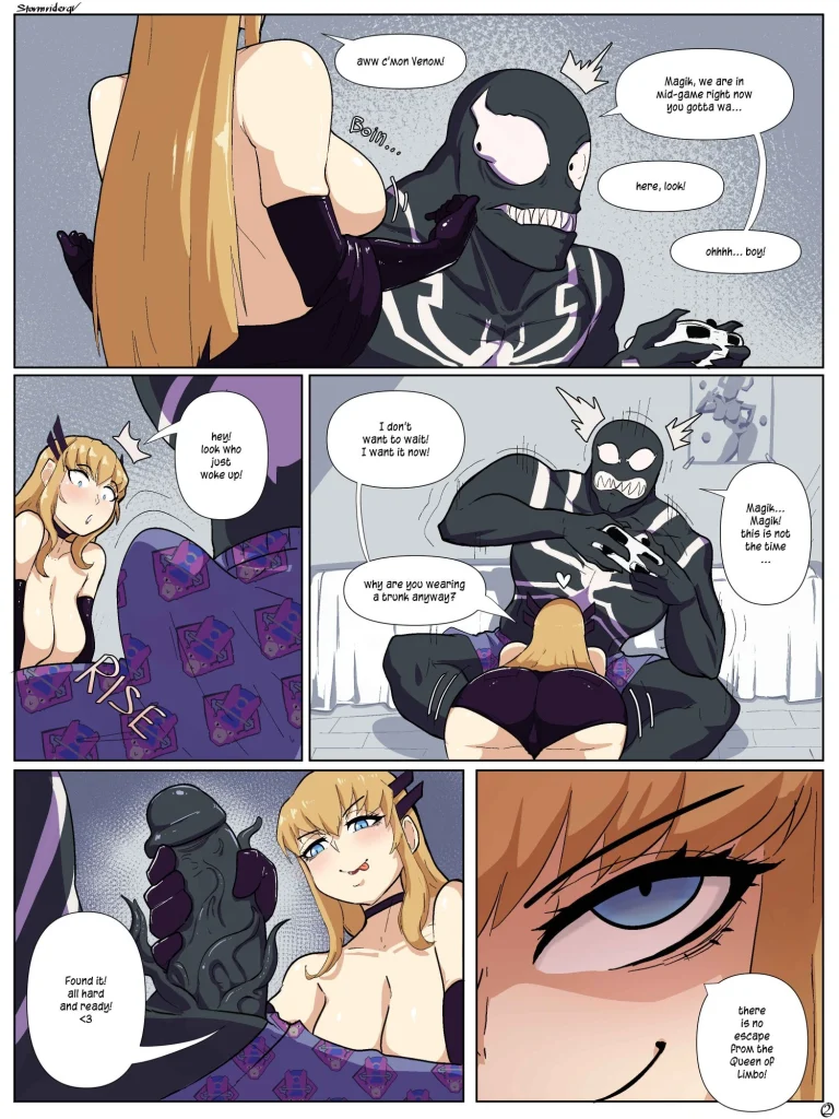 Magik_ The Symbiote Strikes Back! porn comic picture 5
