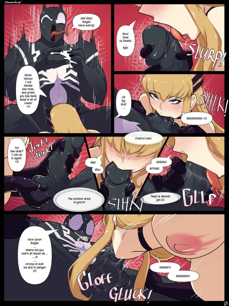 Magik_ The Symbiote Strikes Back! porn comic picture 6