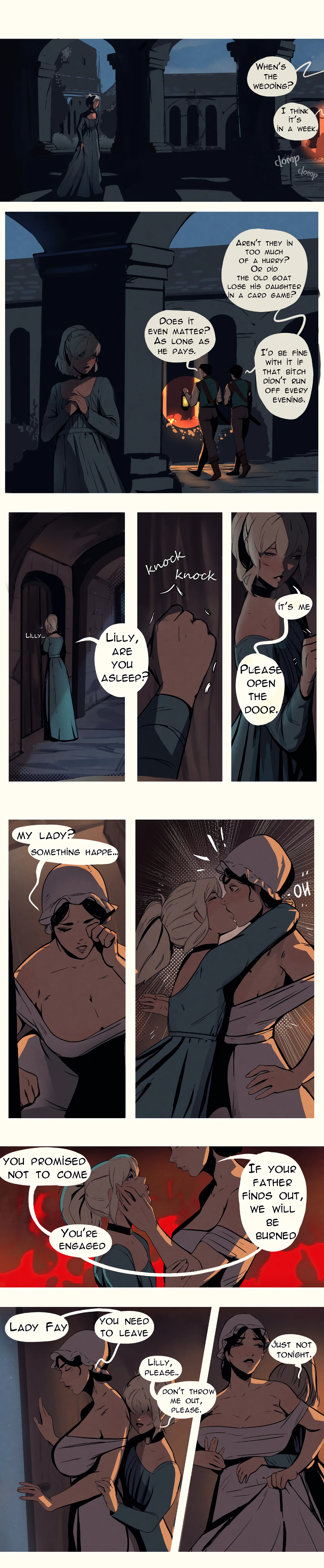 Maid and Princess porn comic picture 1