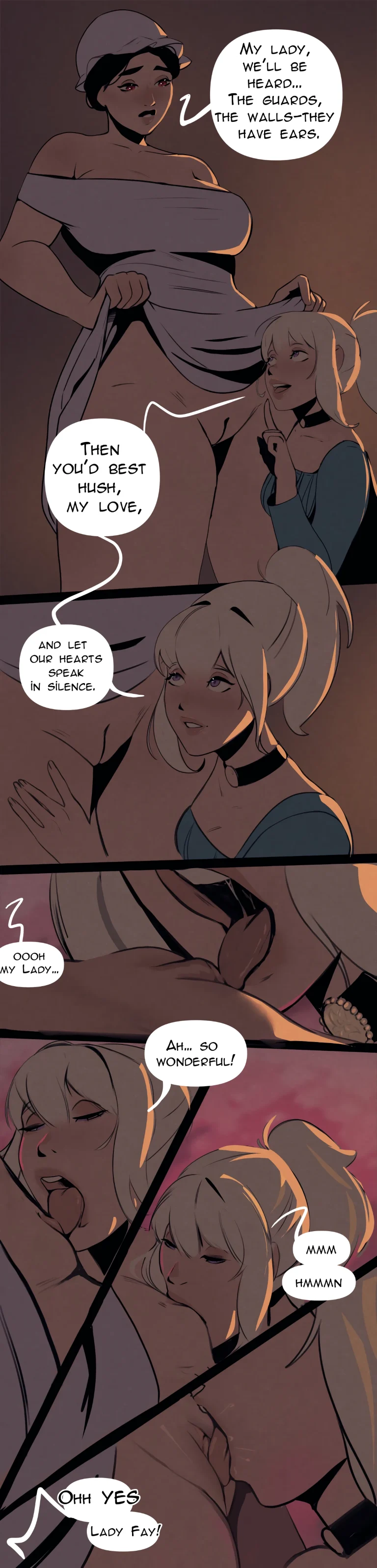 Maid and Princess porn comic picture 3