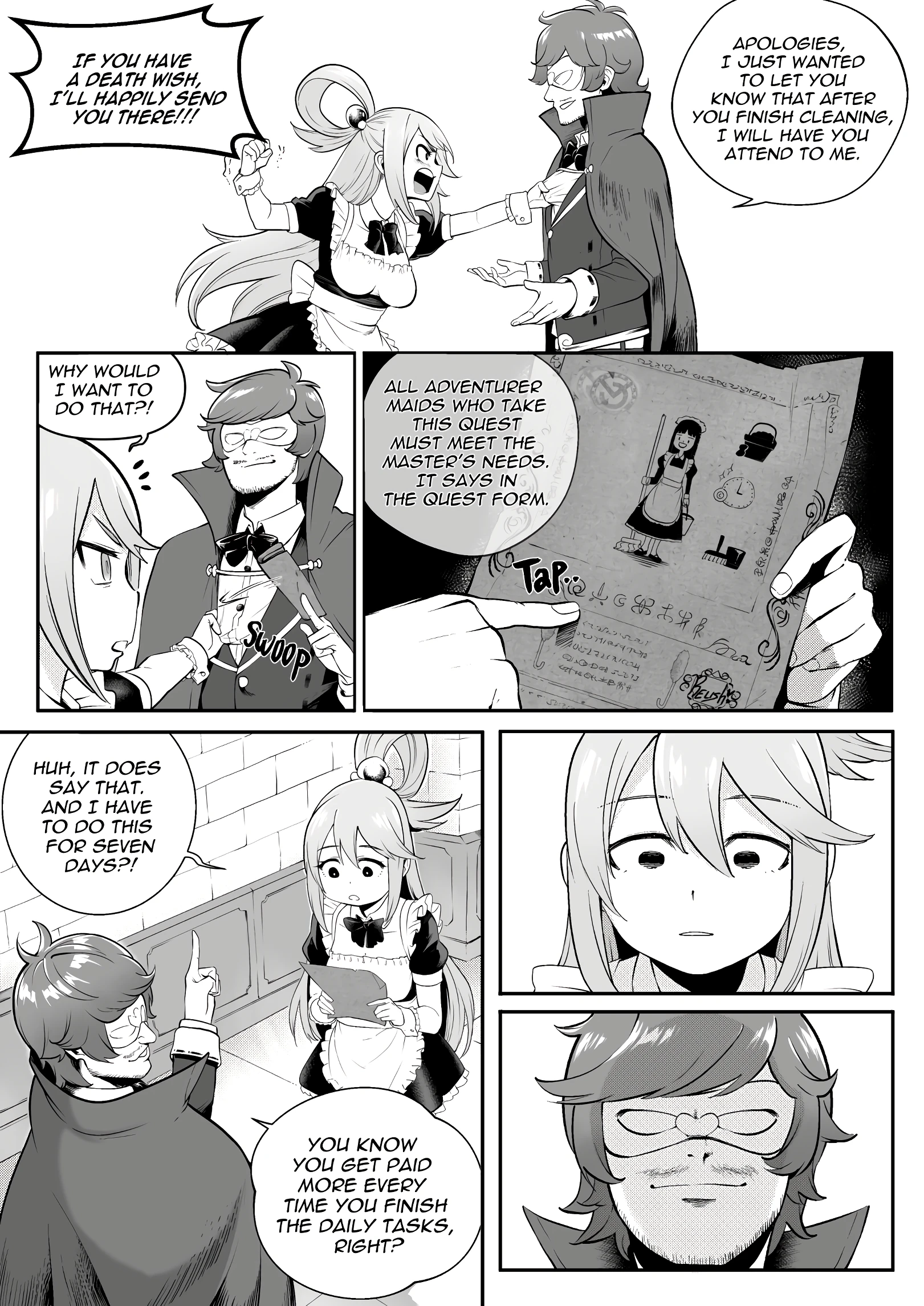 Maid Fantasy 4 porn comic picture 6