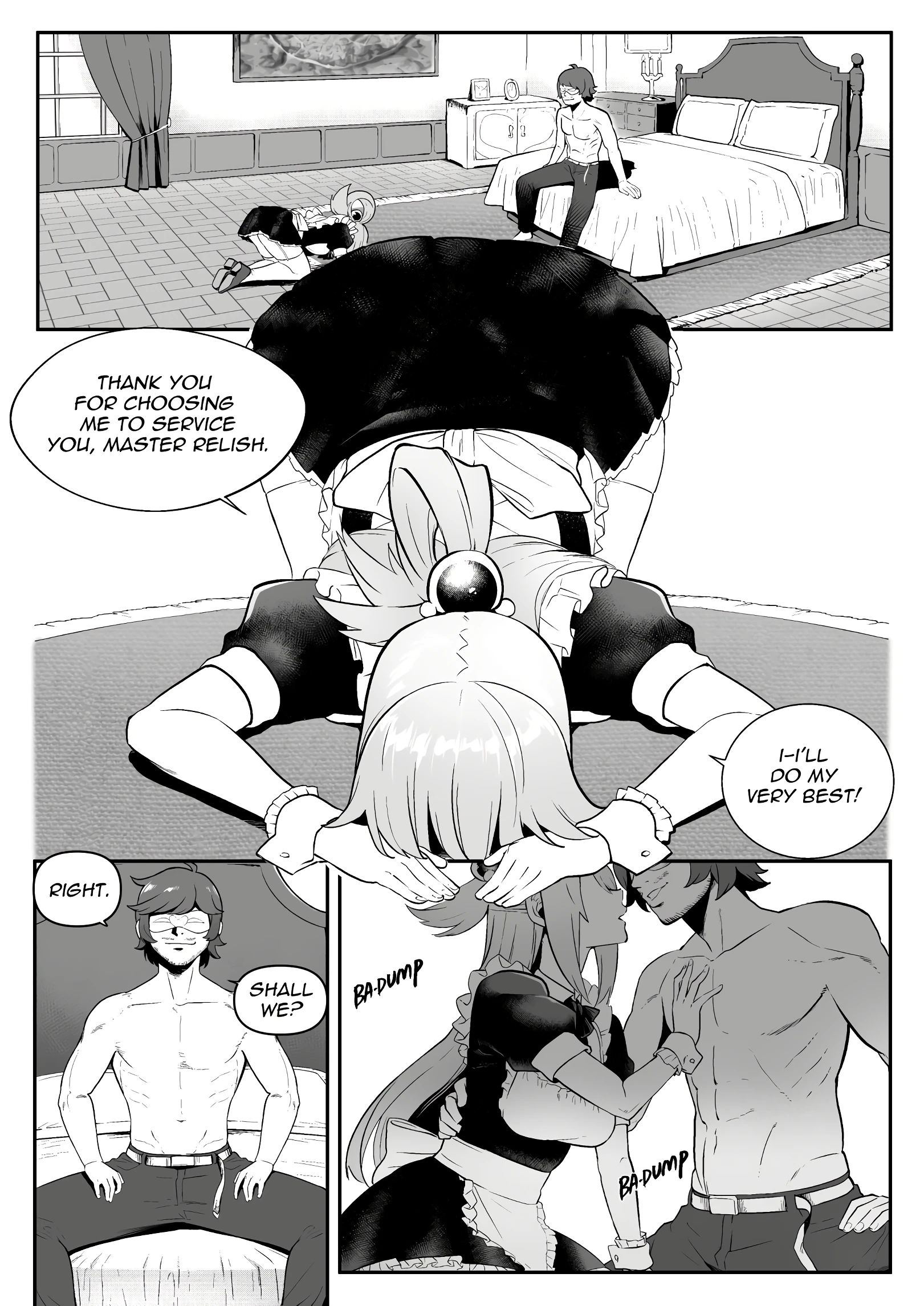 Maid Fantasy 4 porn comic picture 7