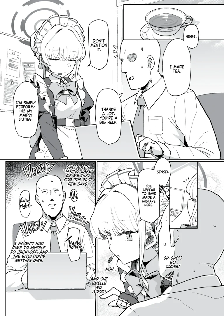 Maid Made for Making Out porn comic picture 2