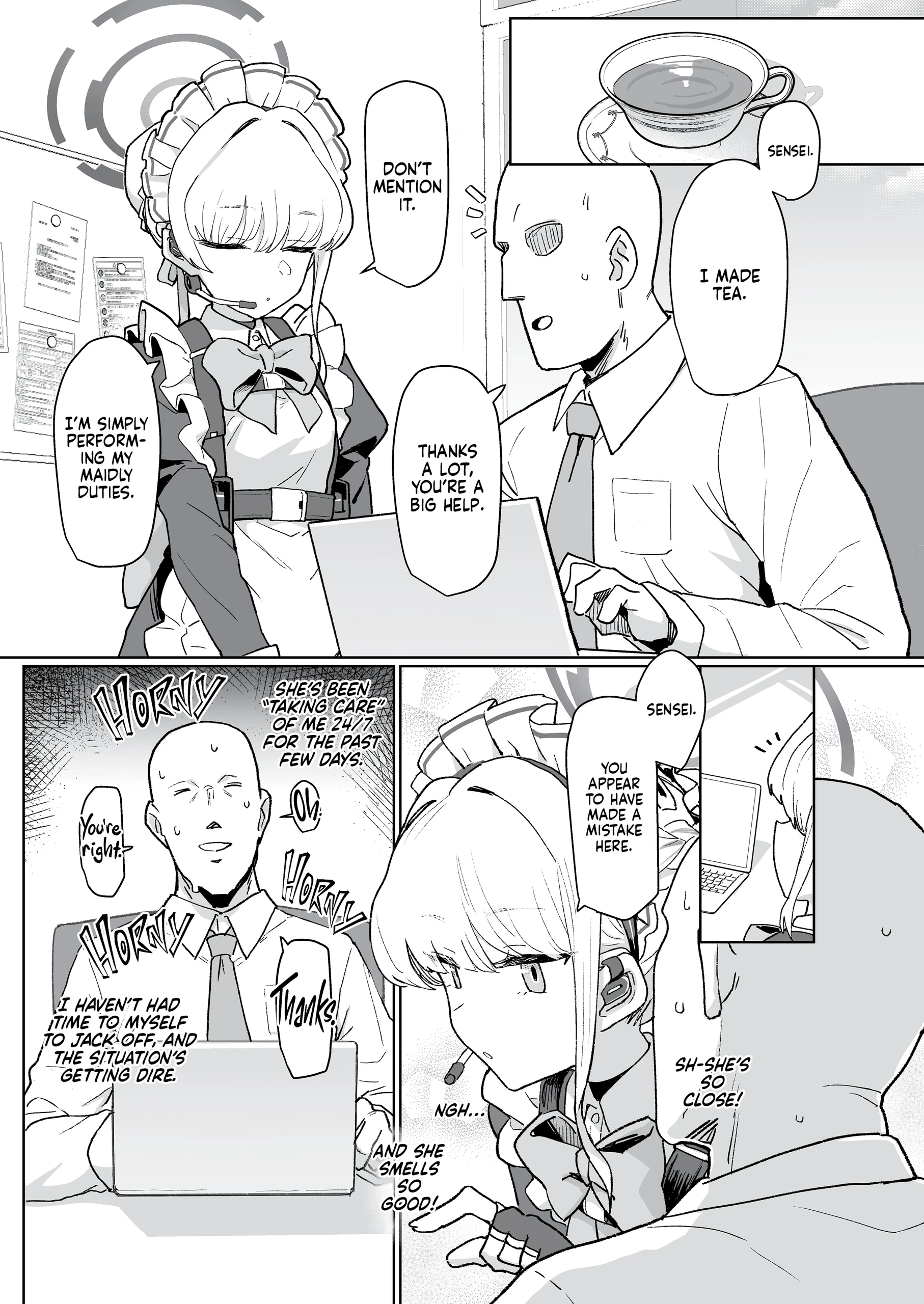 Maid Made for Making Out porn comic picture 2