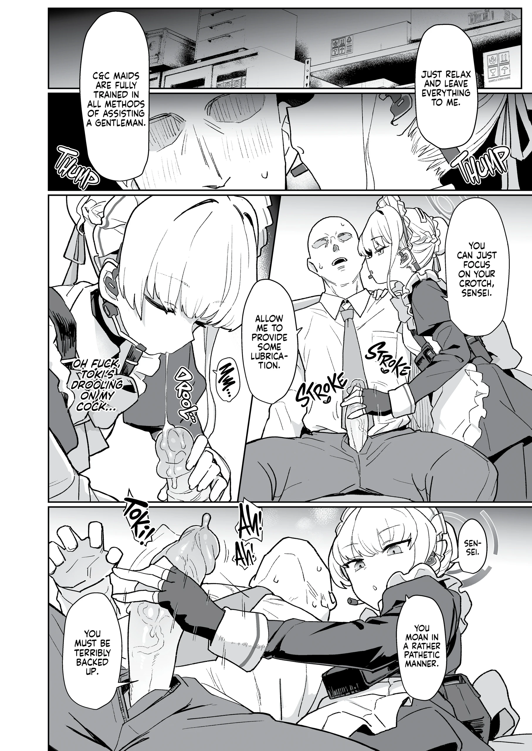 Maid Made for Making Out porn comic picture 5
