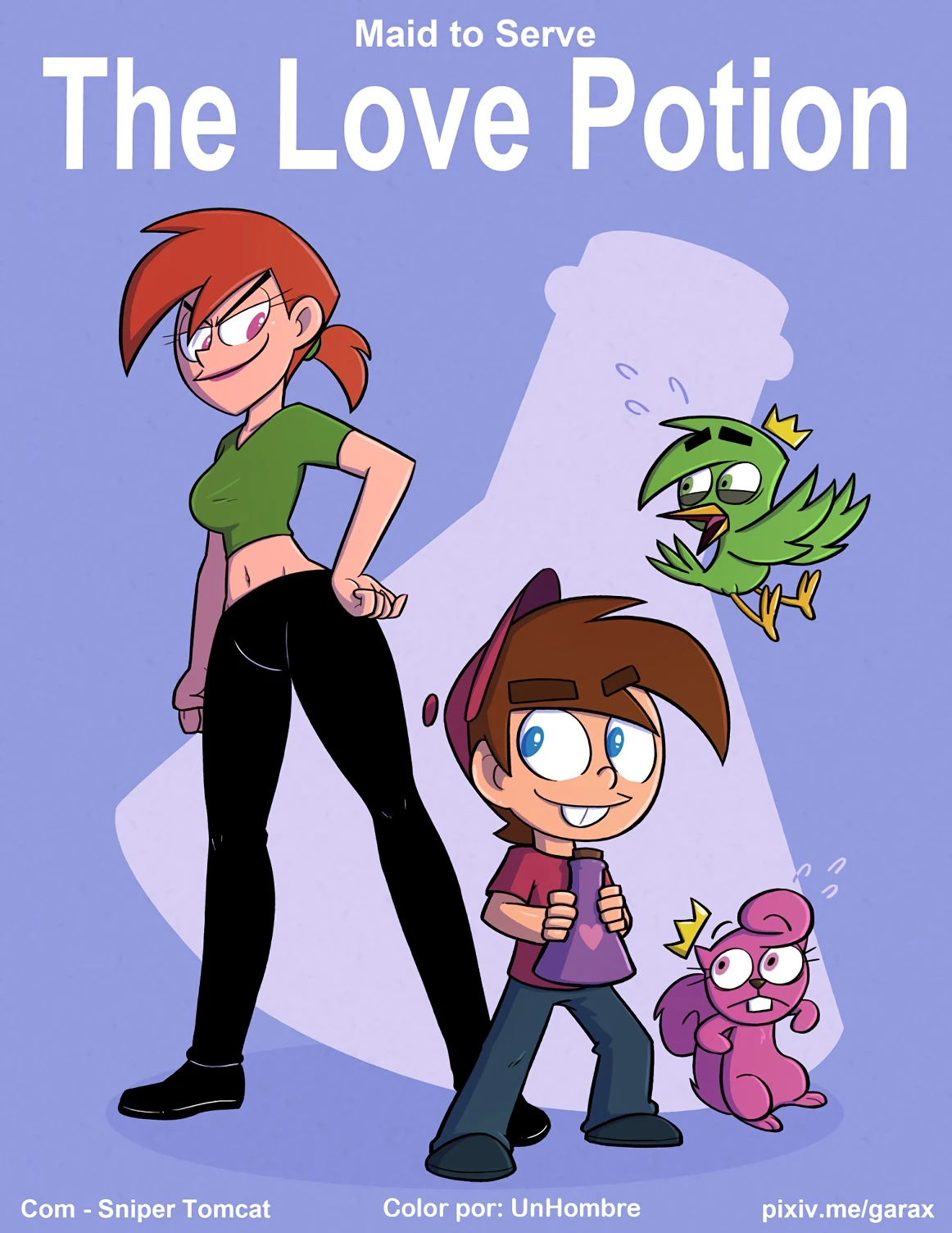 Maid to Serve: The Love Potion porn comic picture 1