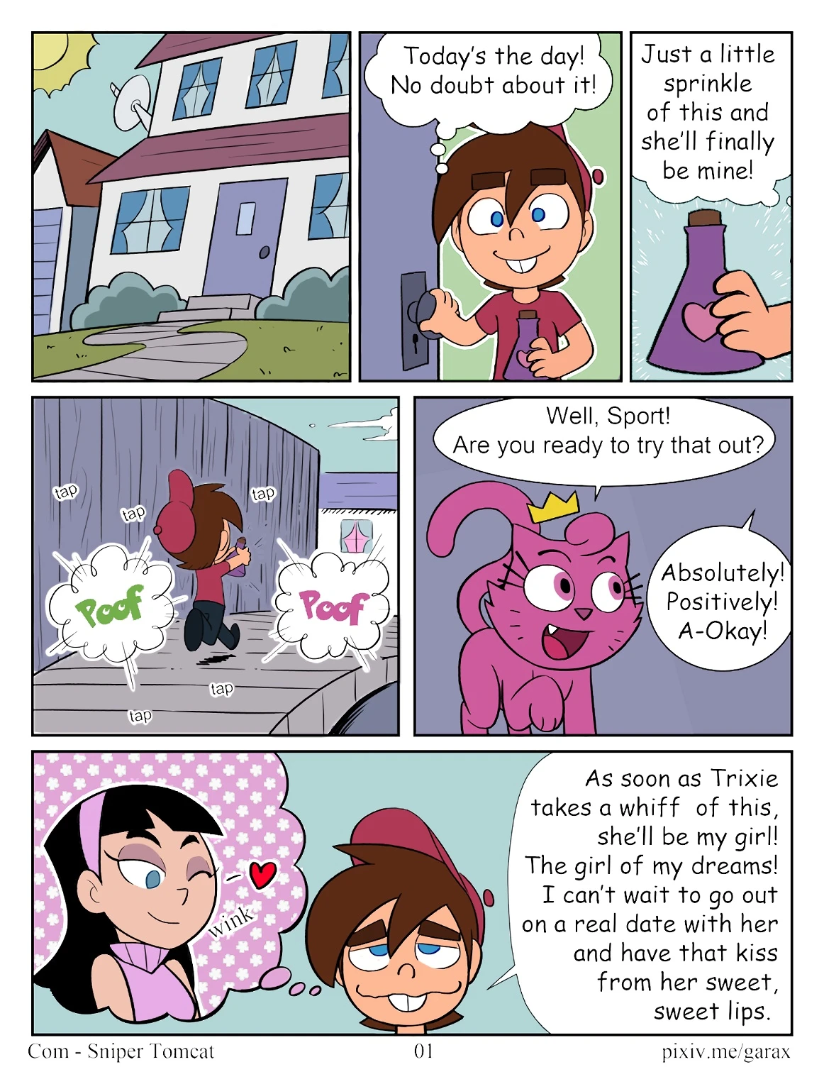Maid to Serve: The Love Potion porn comic picture 2