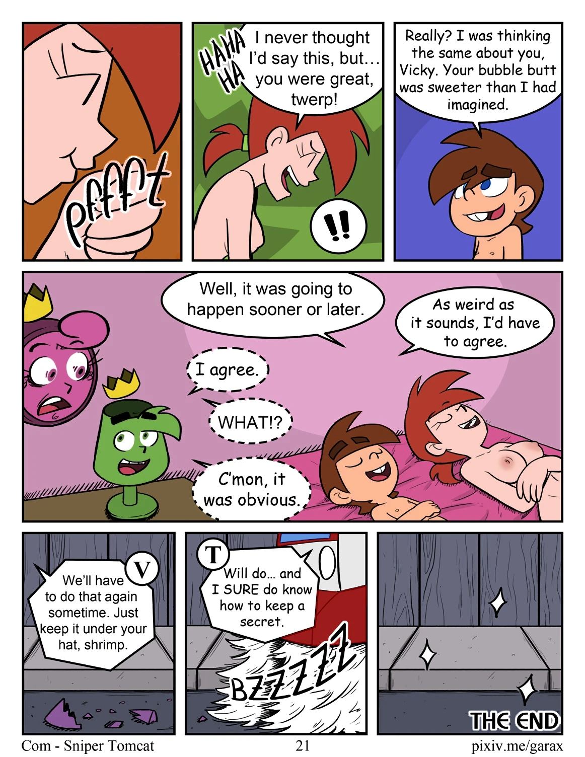 Maid to Serve: The Love Potion porn comic picture 22