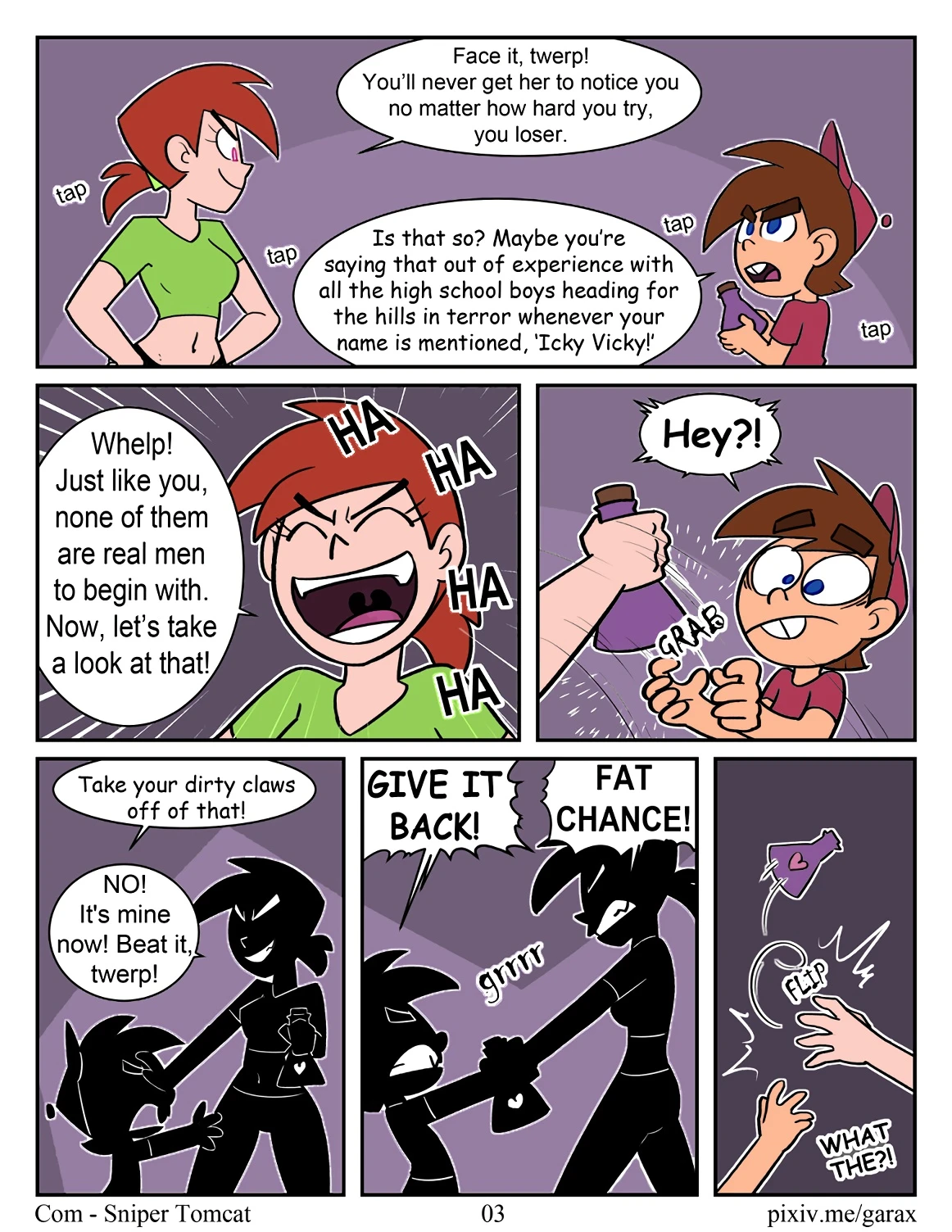 Maid to Serve: The Love Potion porn comic picture 4