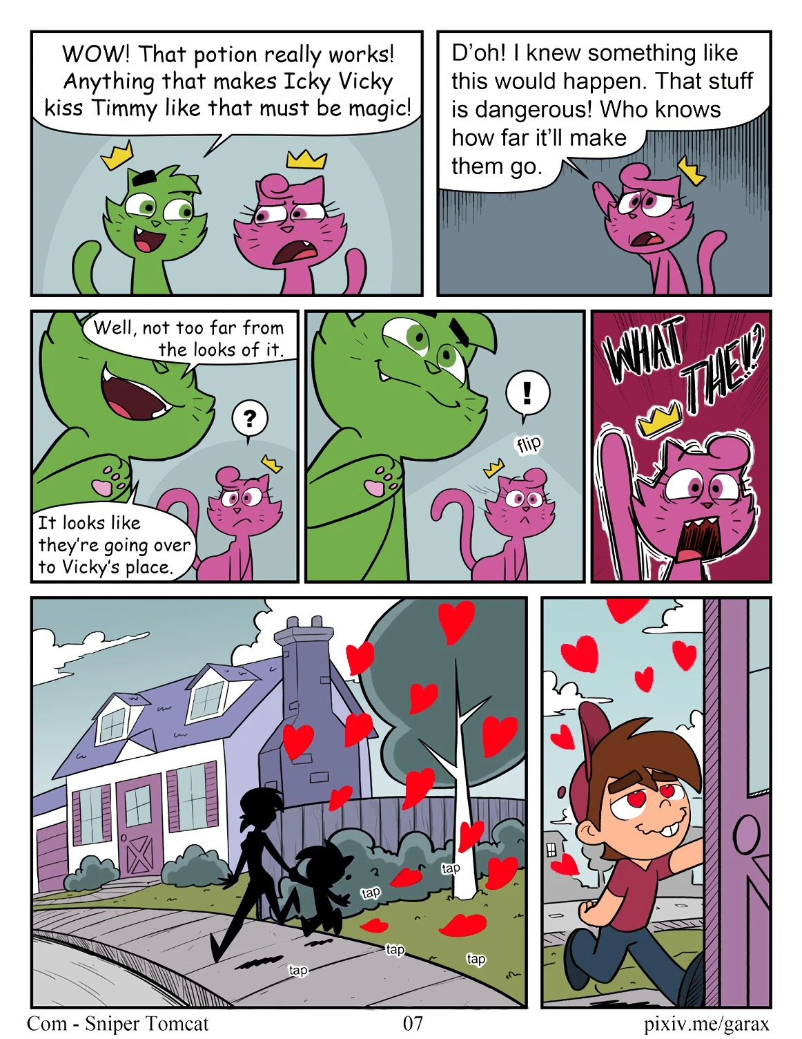 Maid to Serve: The Love Potion porn comic picture 8