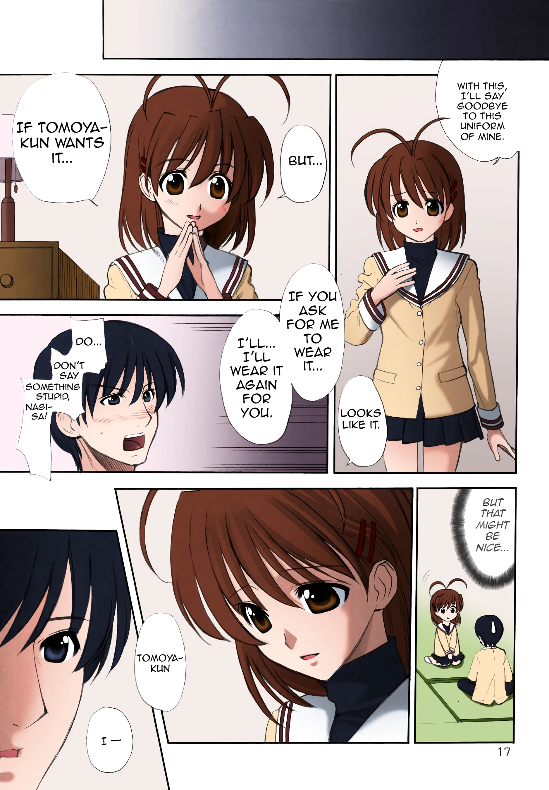 Maki Clannad porn comic picture 16