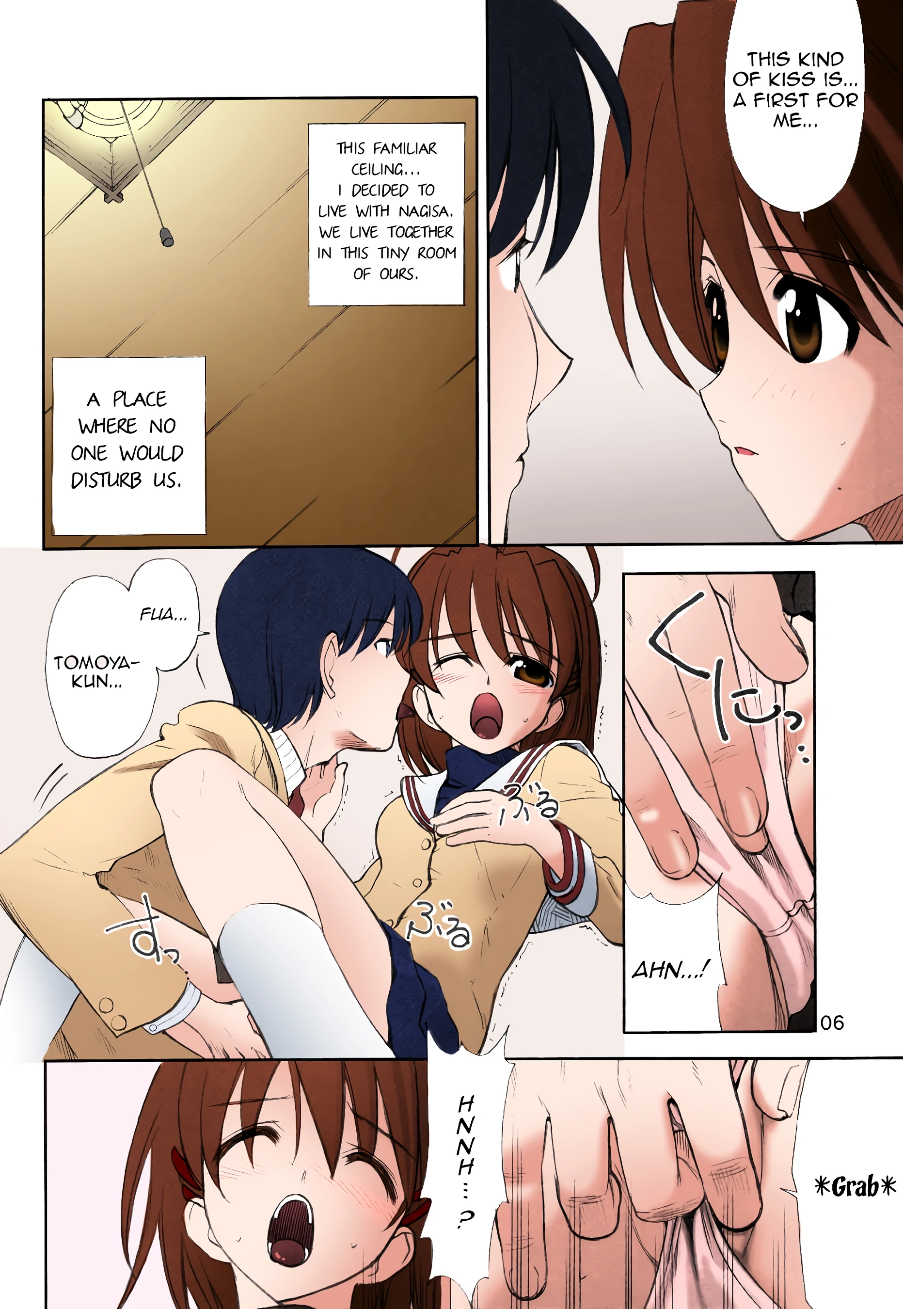 Maki Clannad porn comic picture 5