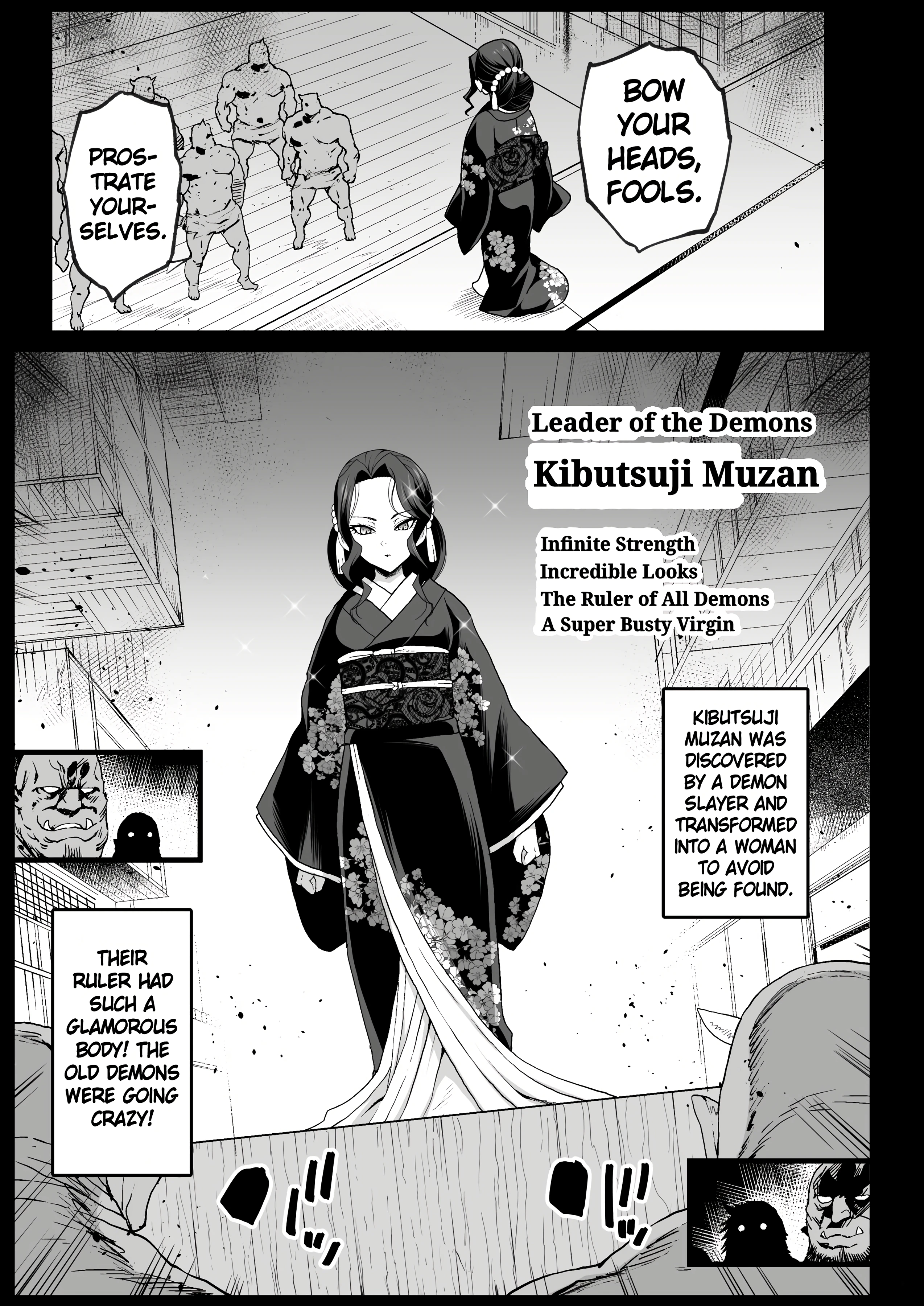 Making a Mess of Lady Muzan-sama - RAPE OF DEMON SLAYER 4 porn comic picture 3