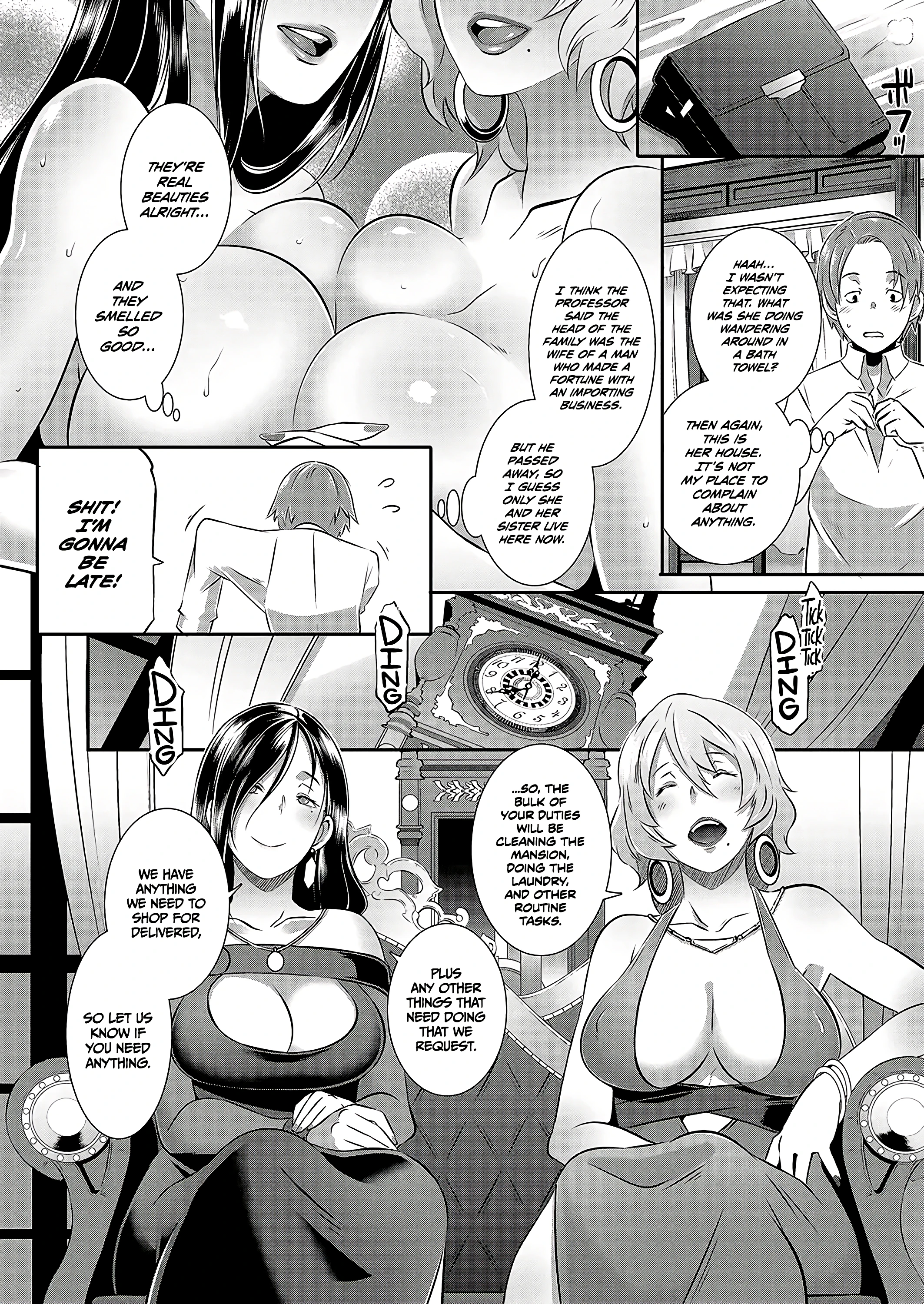 Manor of Debauchery porn comic picture 4