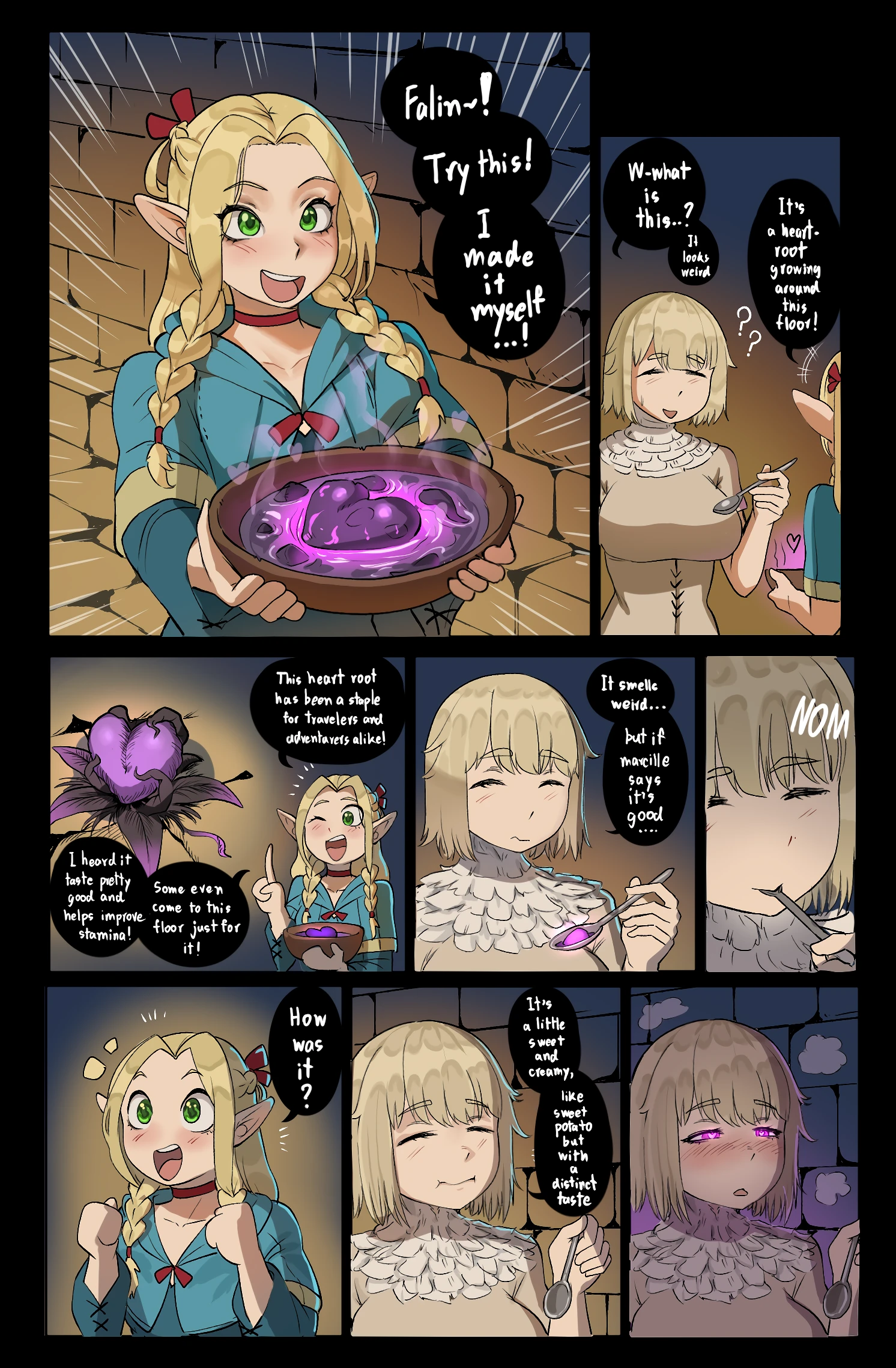Marcille's suspicious stew porn comic picture 2