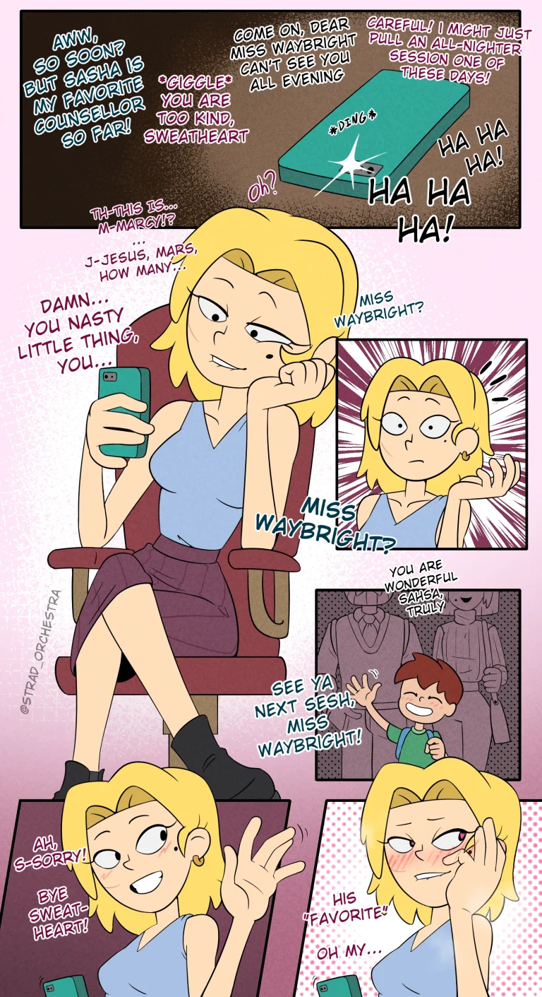 Marcy's S - Stradivarius porn comic picture 7