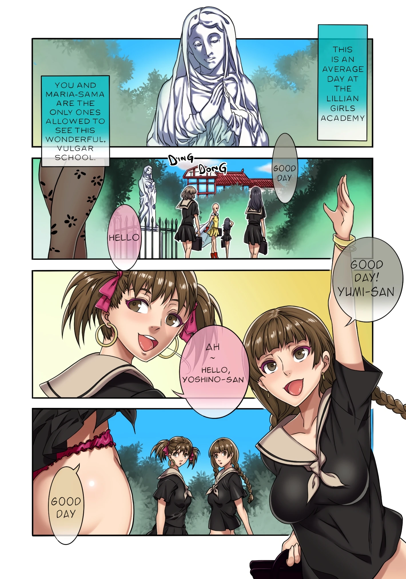 Maria-sama Prostitution 6 porn comic picture 4
