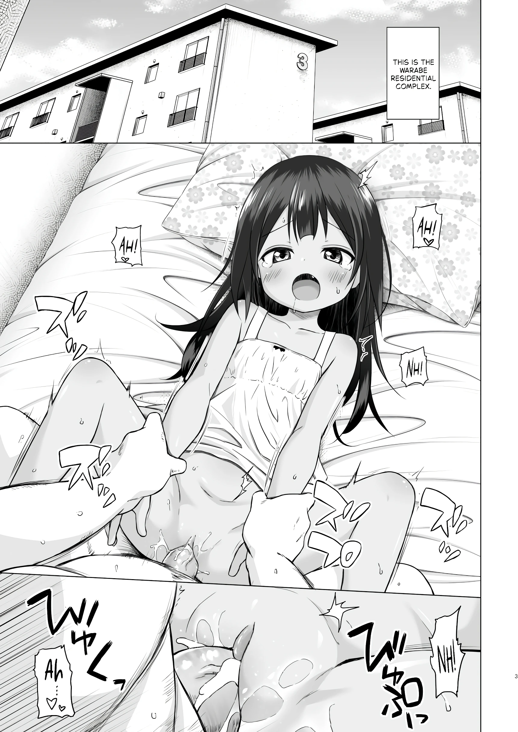 Marina-chan of Warabe Residential Complex porn comic picture 2
