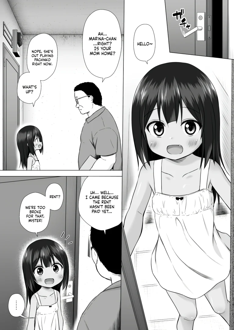 Marina-chan of Warabe Residential Complex porn comic picture 4