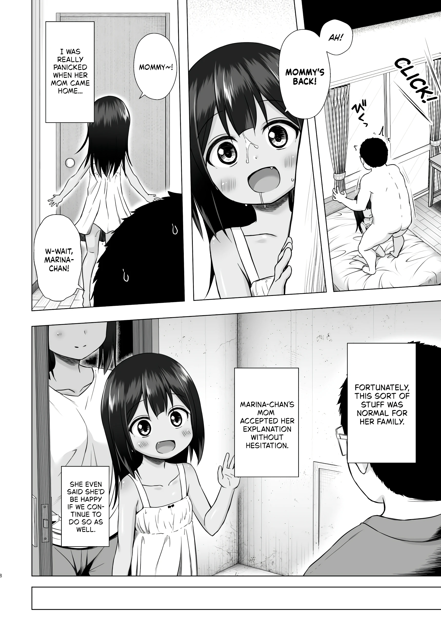 Marina-chan of Warabe Residential Complex porn comic picture 7