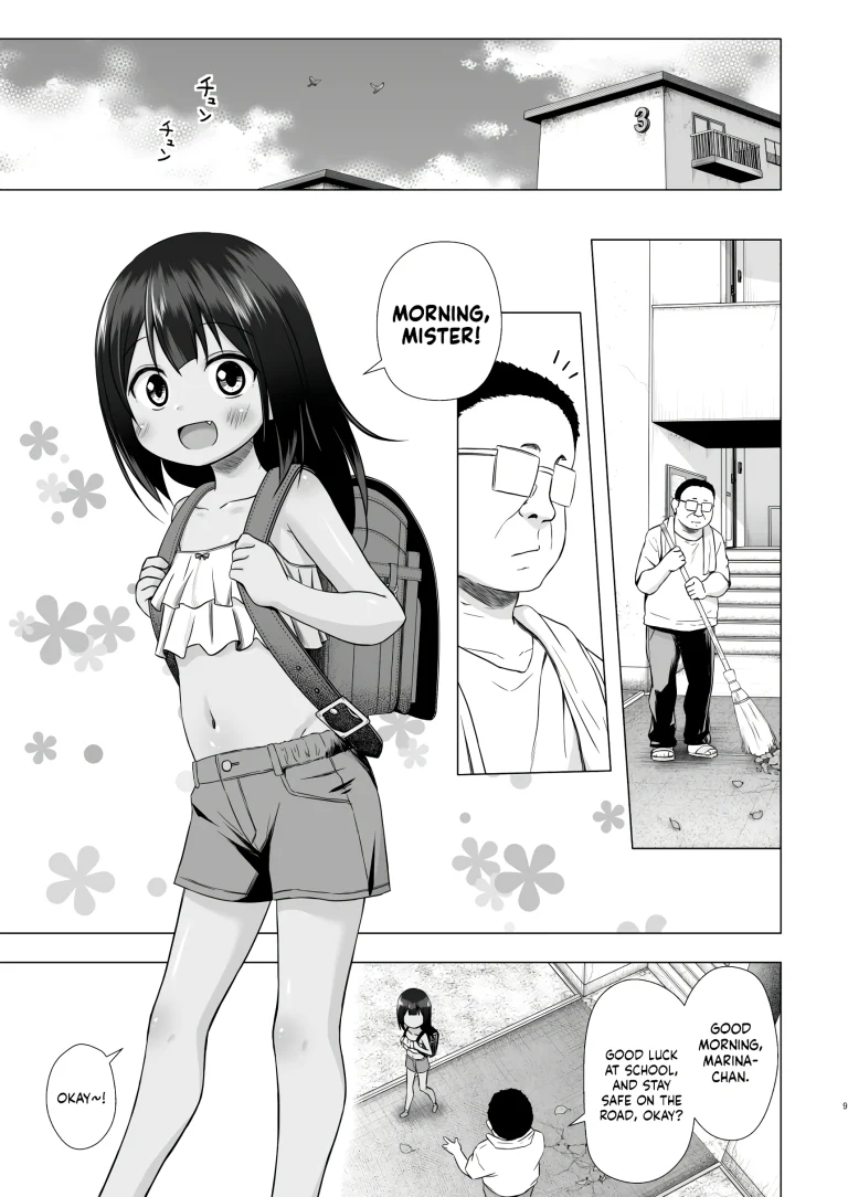 Marina-chan of Warabe Residential Complex porn comic picture 8
