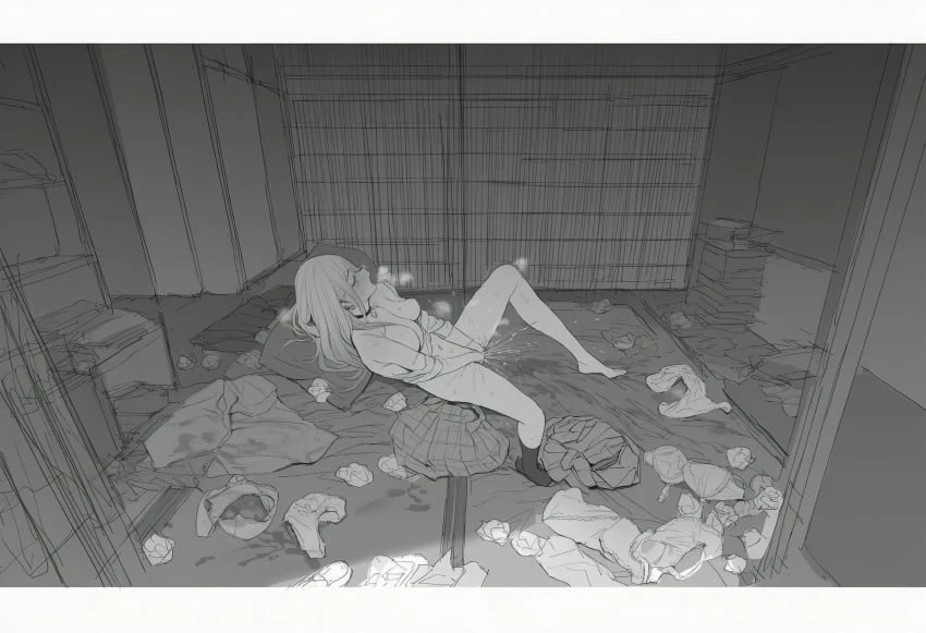 Marin's Masturbation porn comic picture 17
