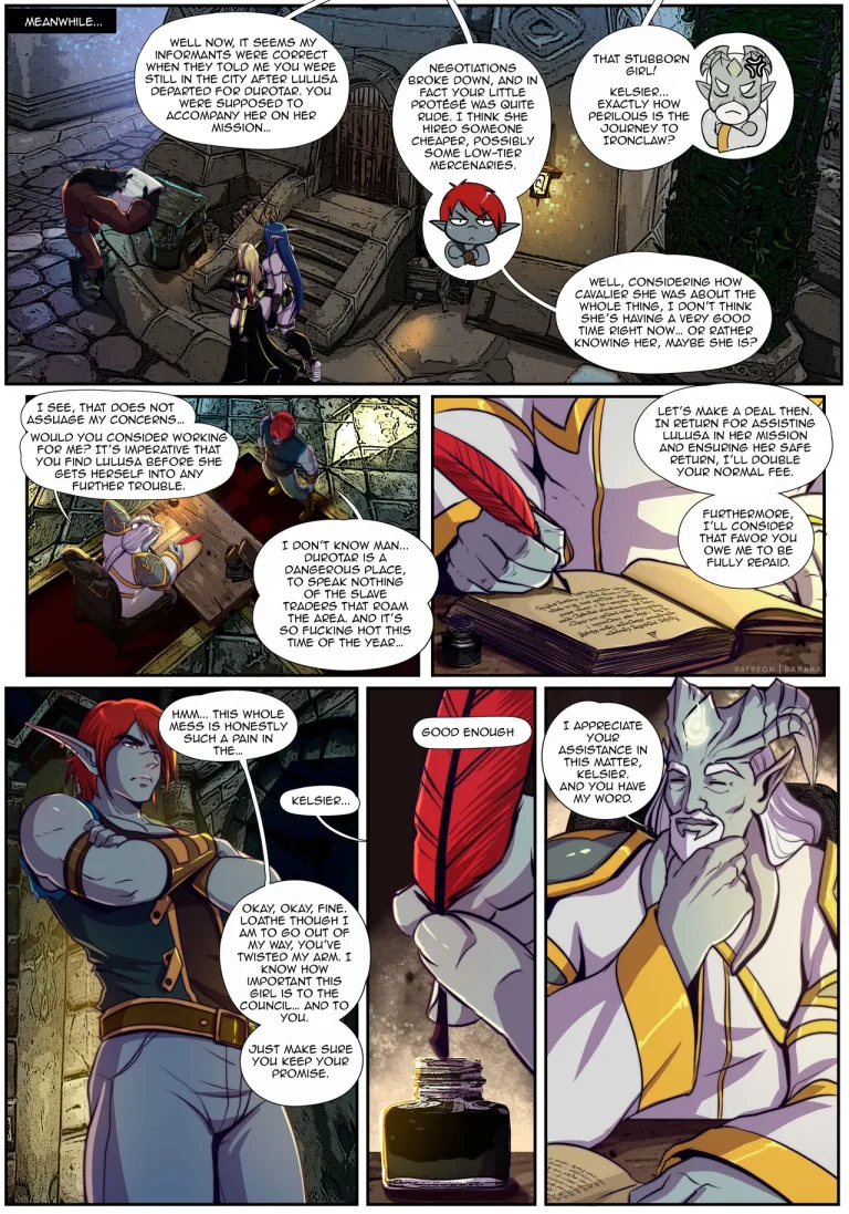 Mark of the Wild: Chapter 1 The Ironclaw porn comic picture 21