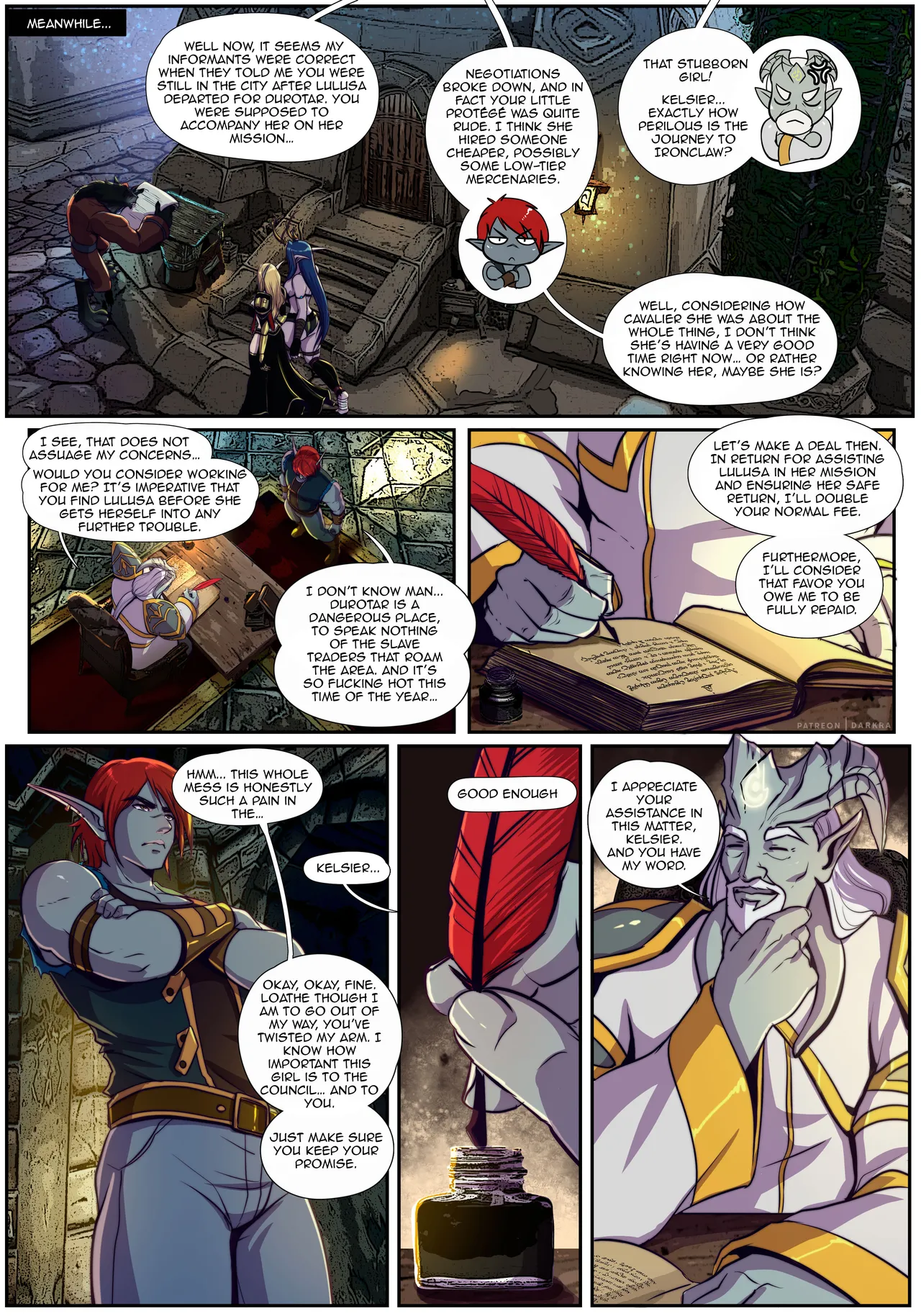 Mark of the Wild: Chapter 1 The Ironclaw porn comic picture 21
