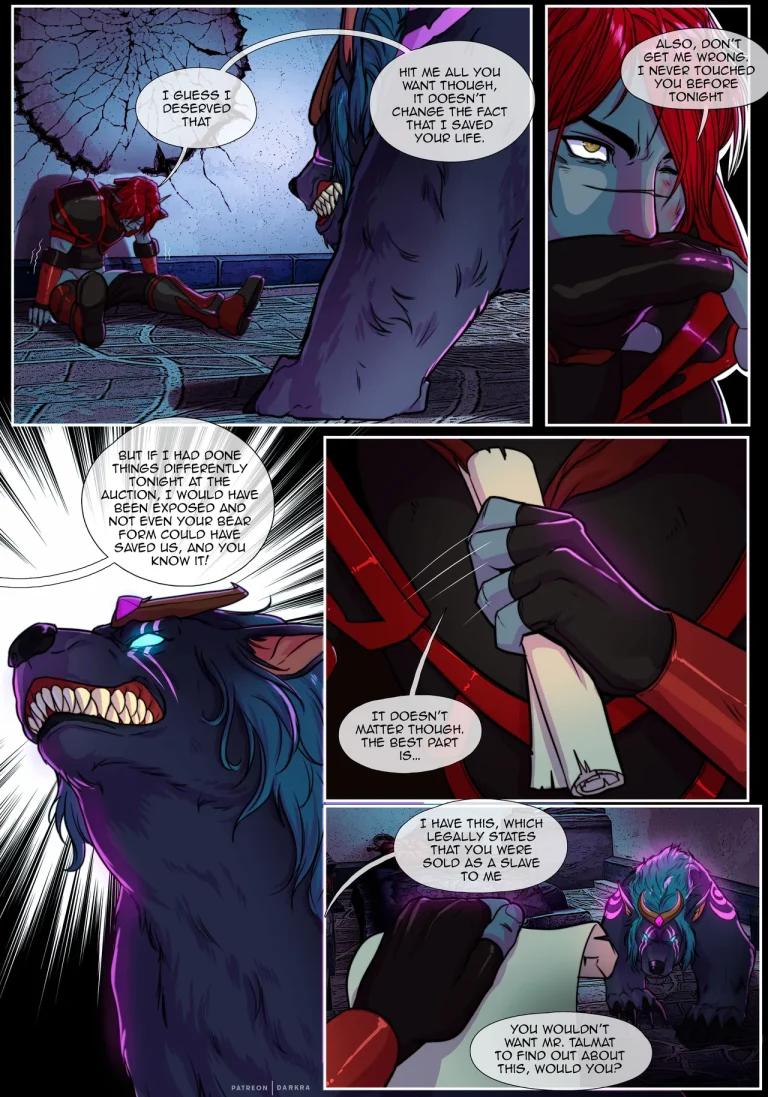 Mark of the Wild: Chapter 1 The Ironclaw porn comic picture 42