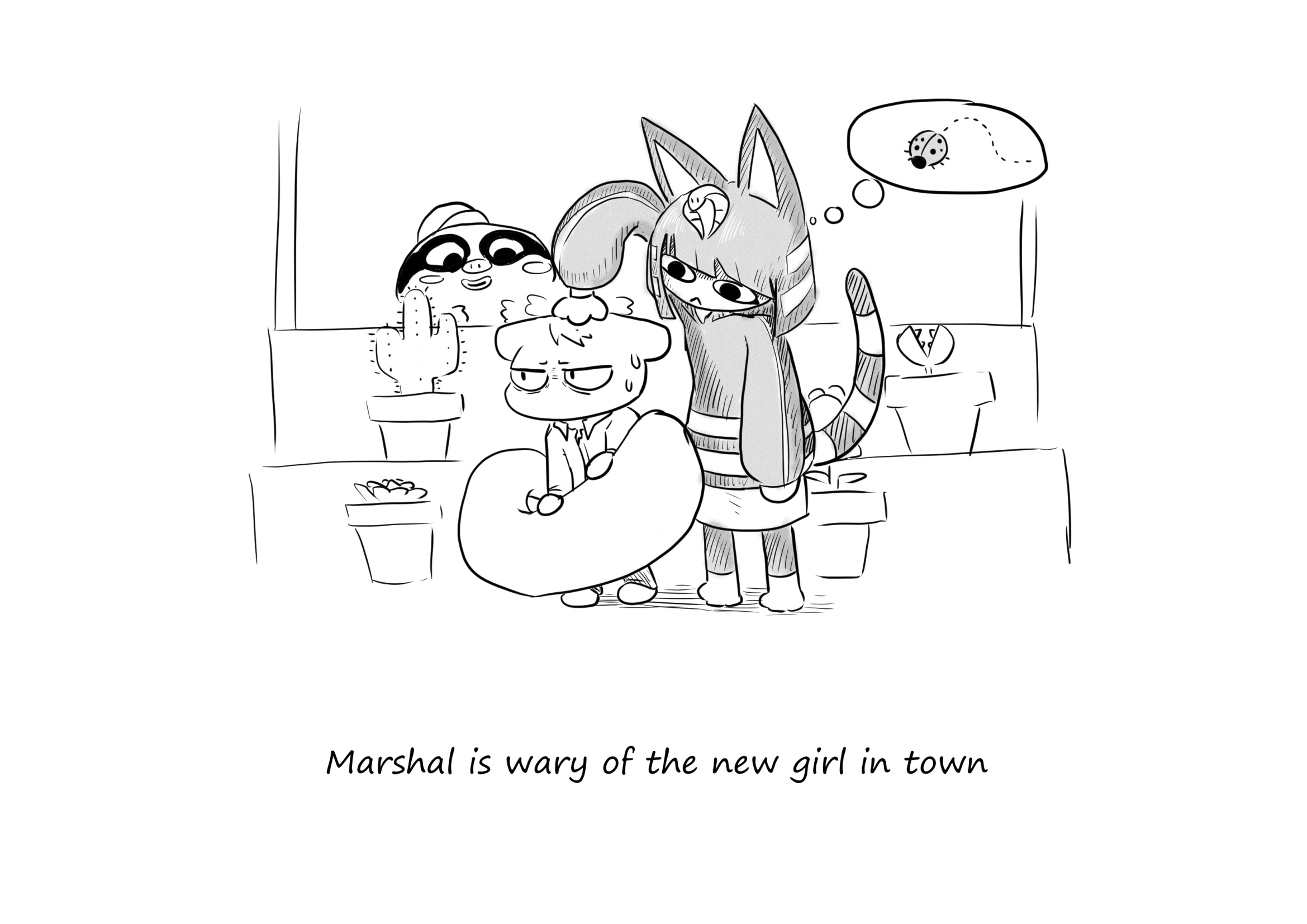 Marshal Goes to Jail porn comic picture 13
