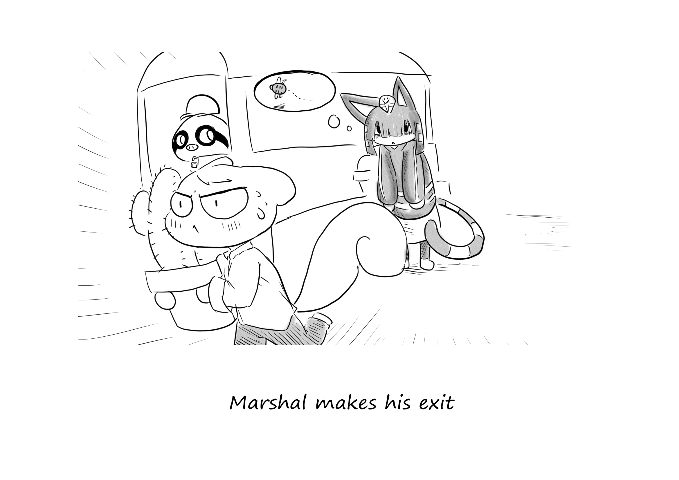 Marshal Goes to Jail porn comic picture 14