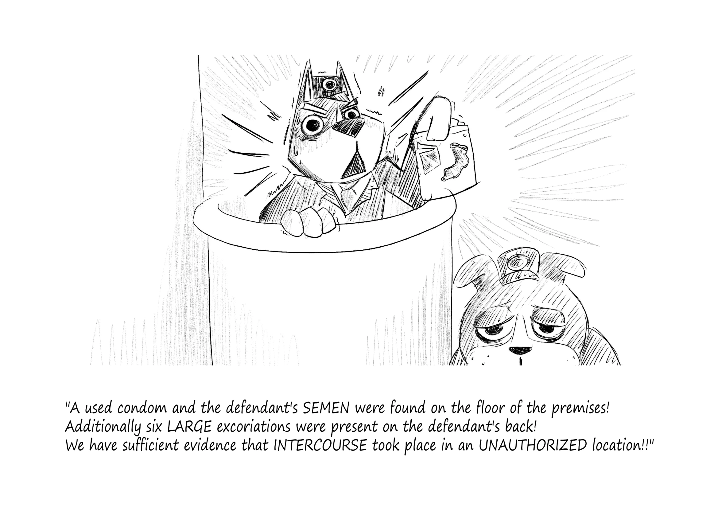 Marshal Goes to Jail porn comic picture 362