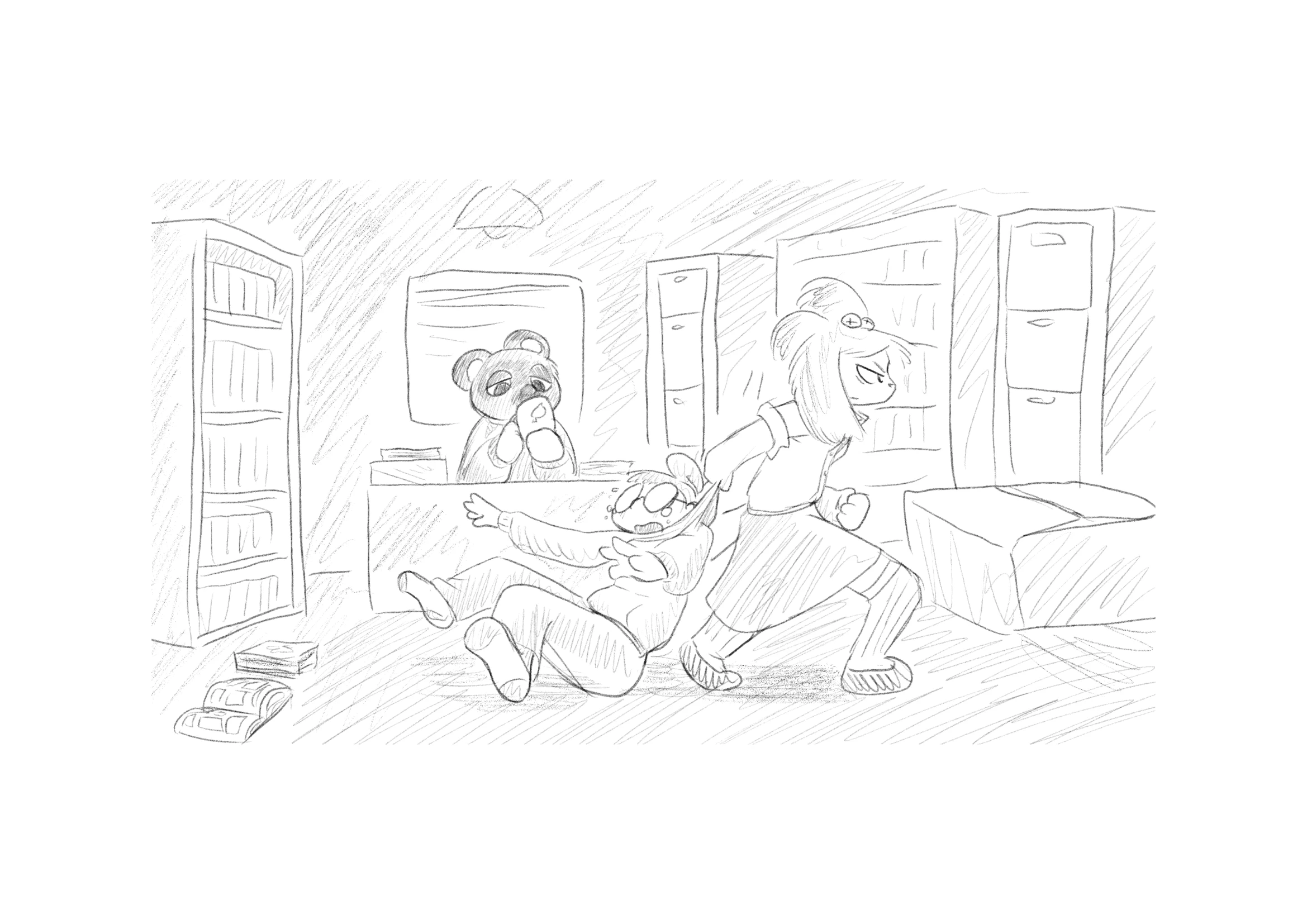 Marshal Goes to Jail porn comic picture 521